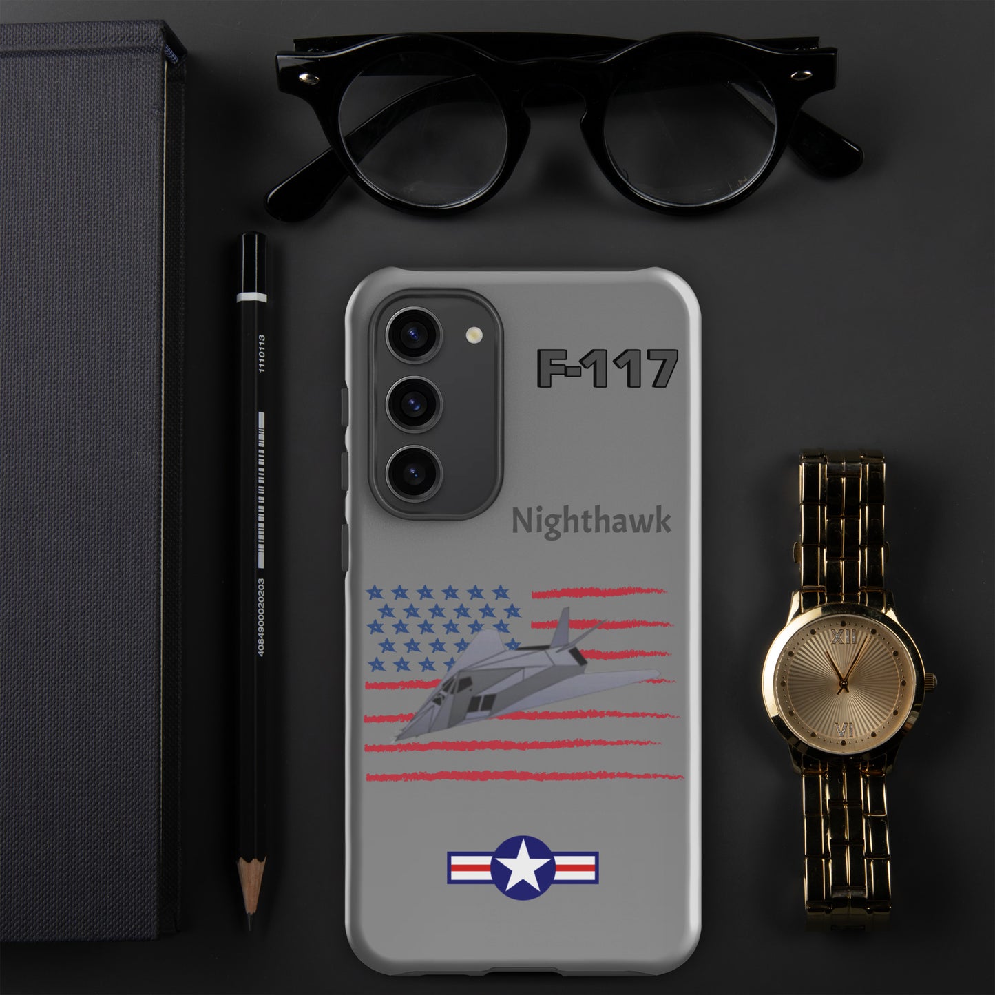 Nighthawk Patriot Samsung Case (Without Quotes)