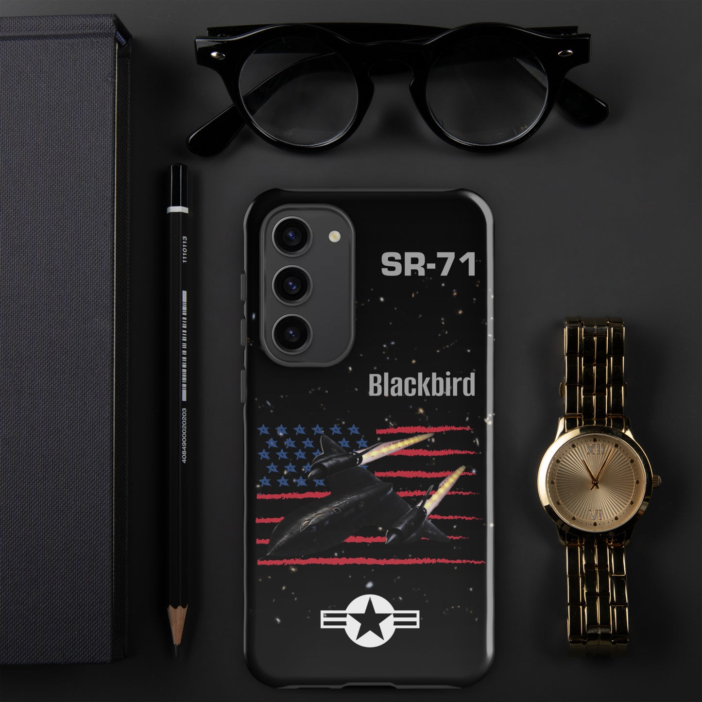 Blackbird Patriot Samsung Case (Without Quotes)