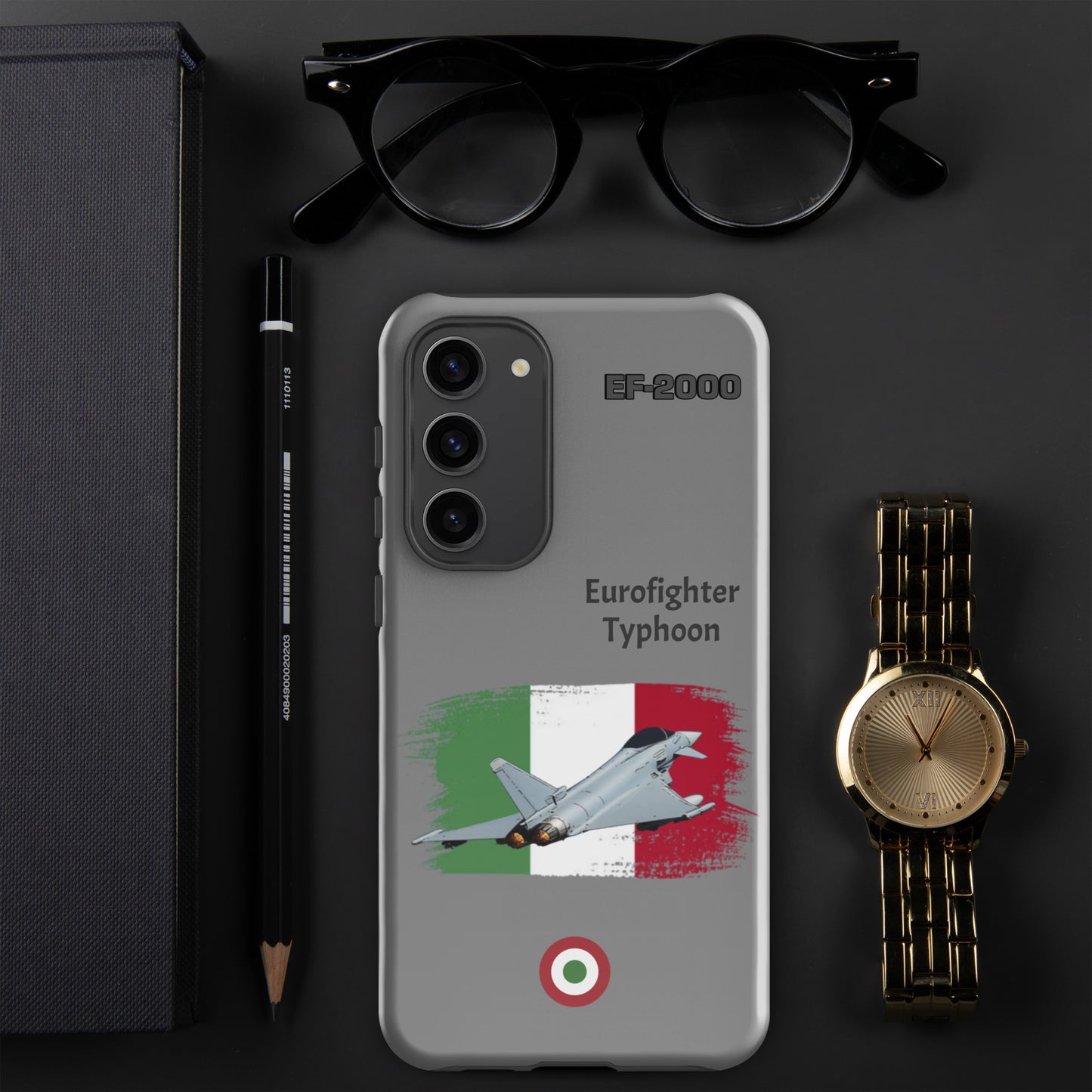 Italian Typhoon Patriot Samsung Case (Without Quotes)
