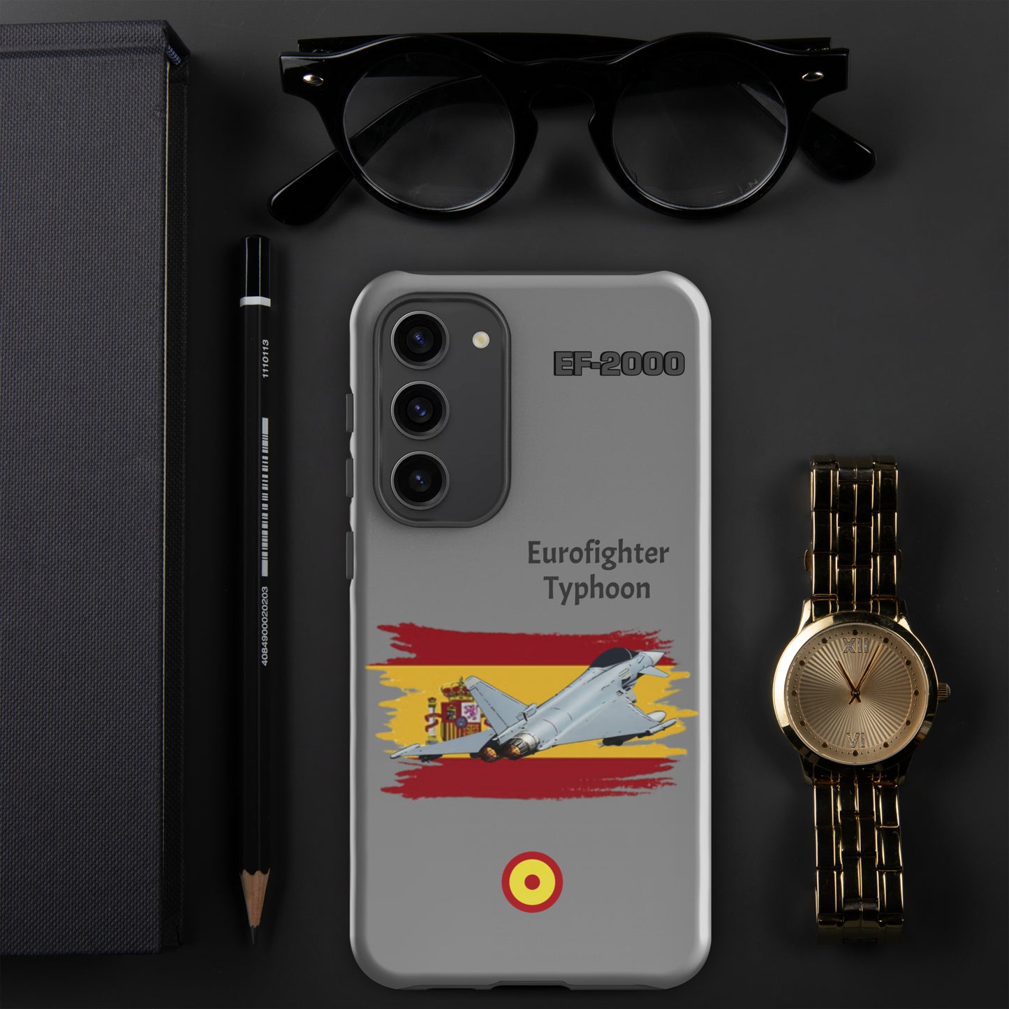 Spanish Typhoon Patriot Samsung Case (Without Quotes)