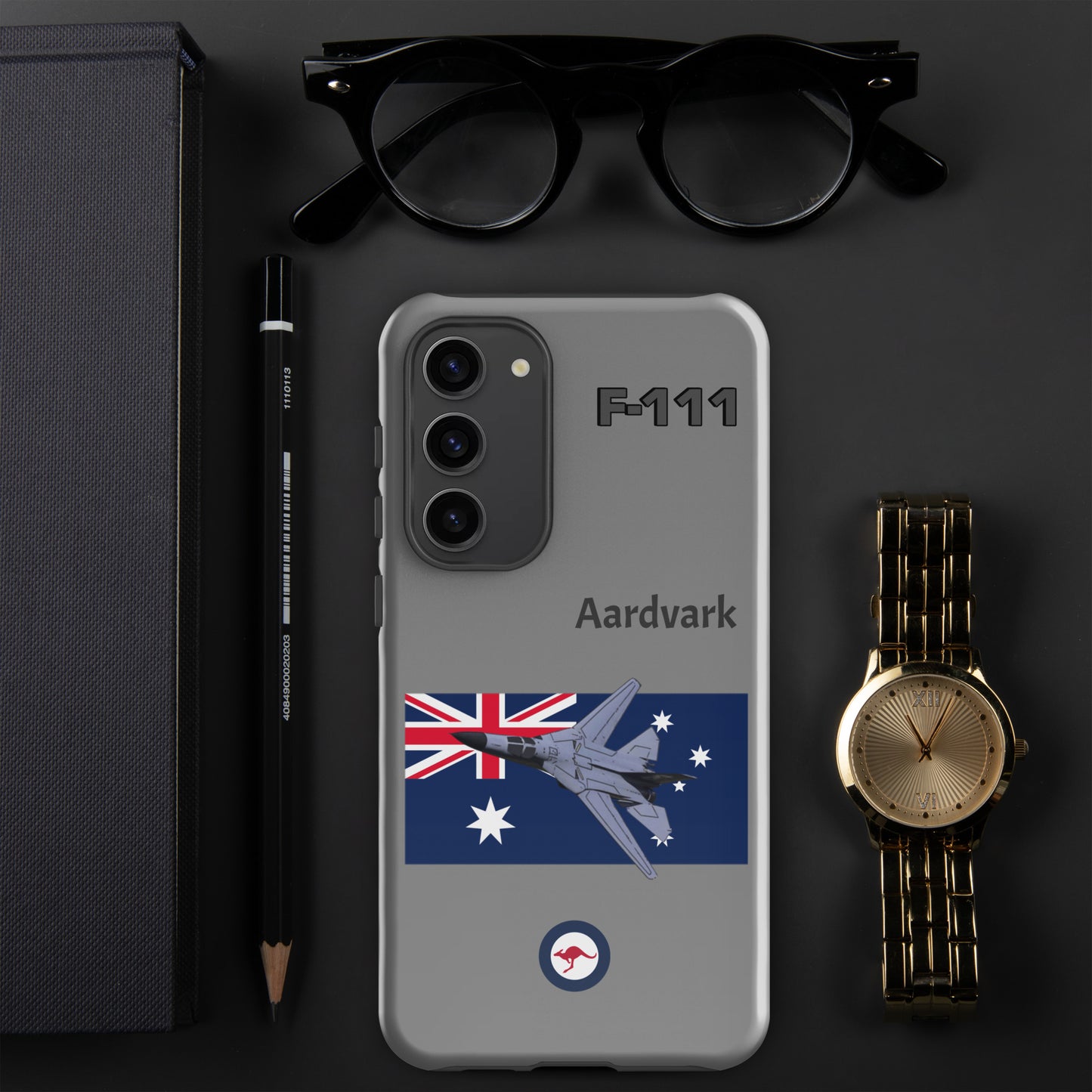 Australian Aardvark Patriot Samsung Case (Without Quotes)