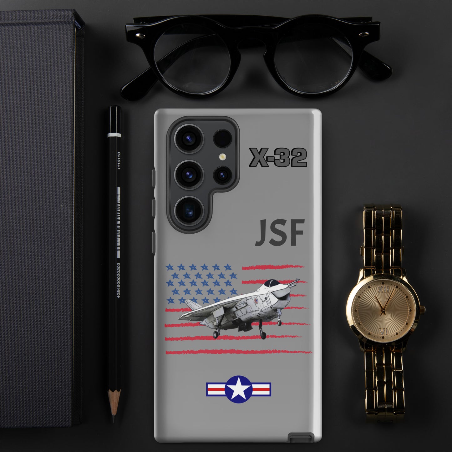 JSF Patriot Samsung Case (Without Quotes)