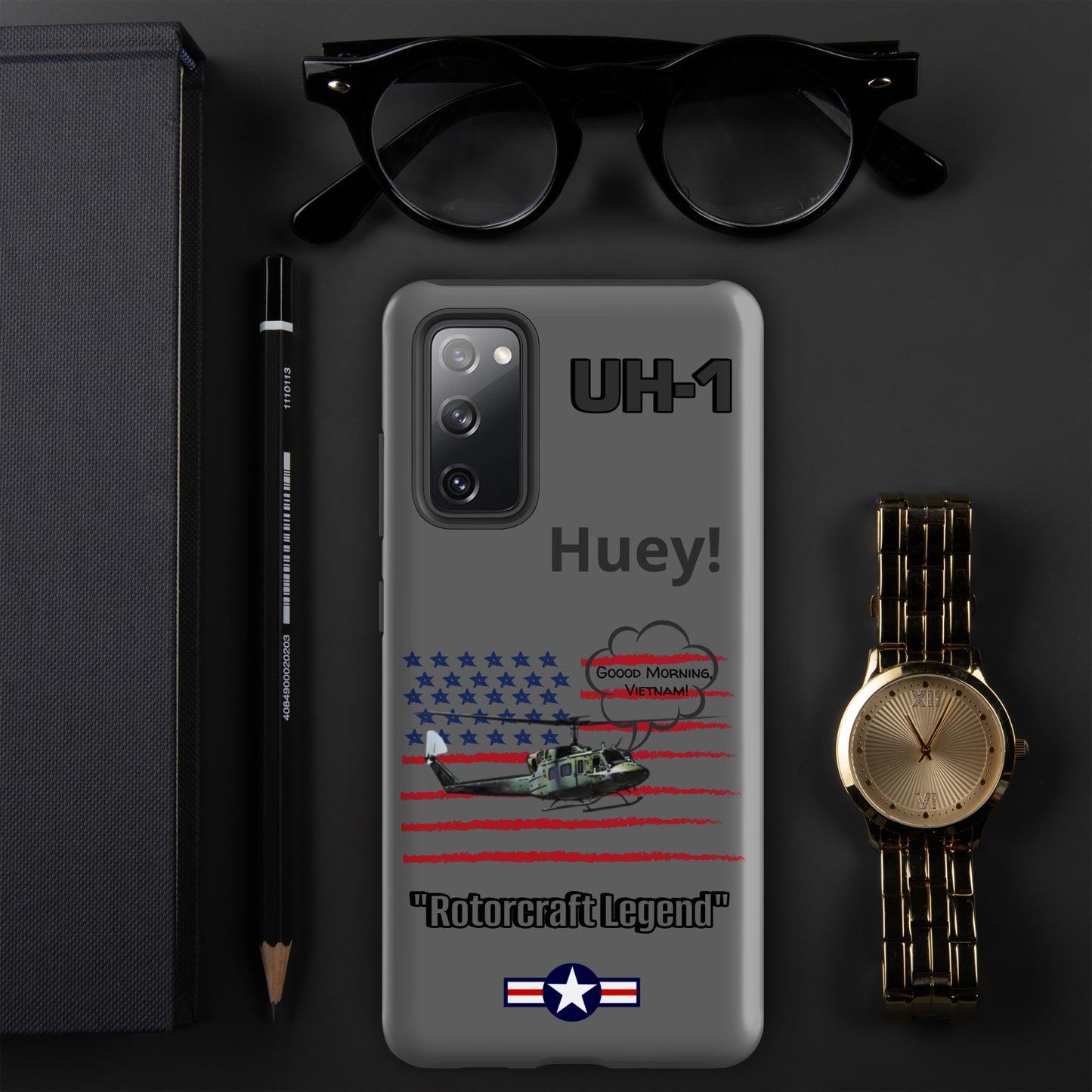 Huey Patriot Samsung Case