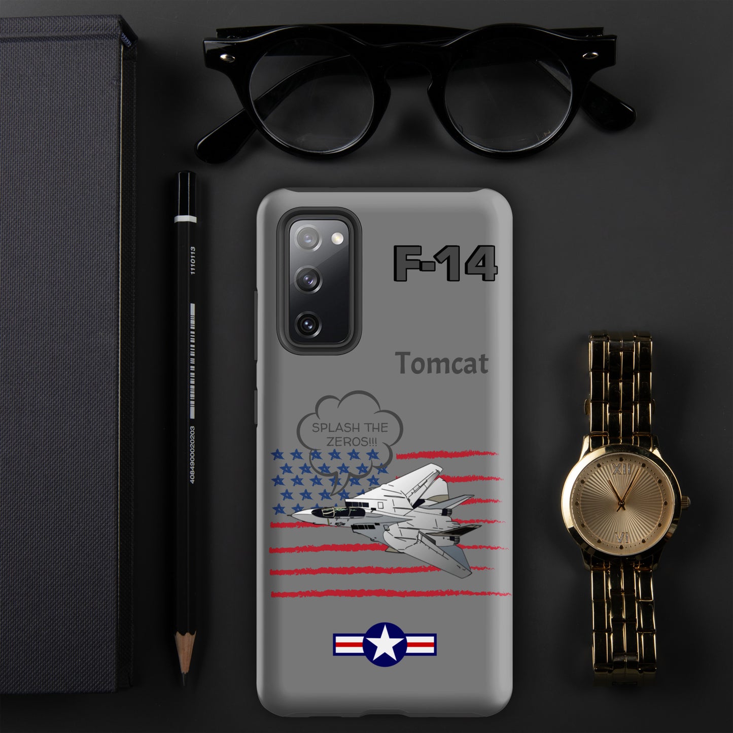 Patriot Tomcat Samsung Case (Without Quotes)