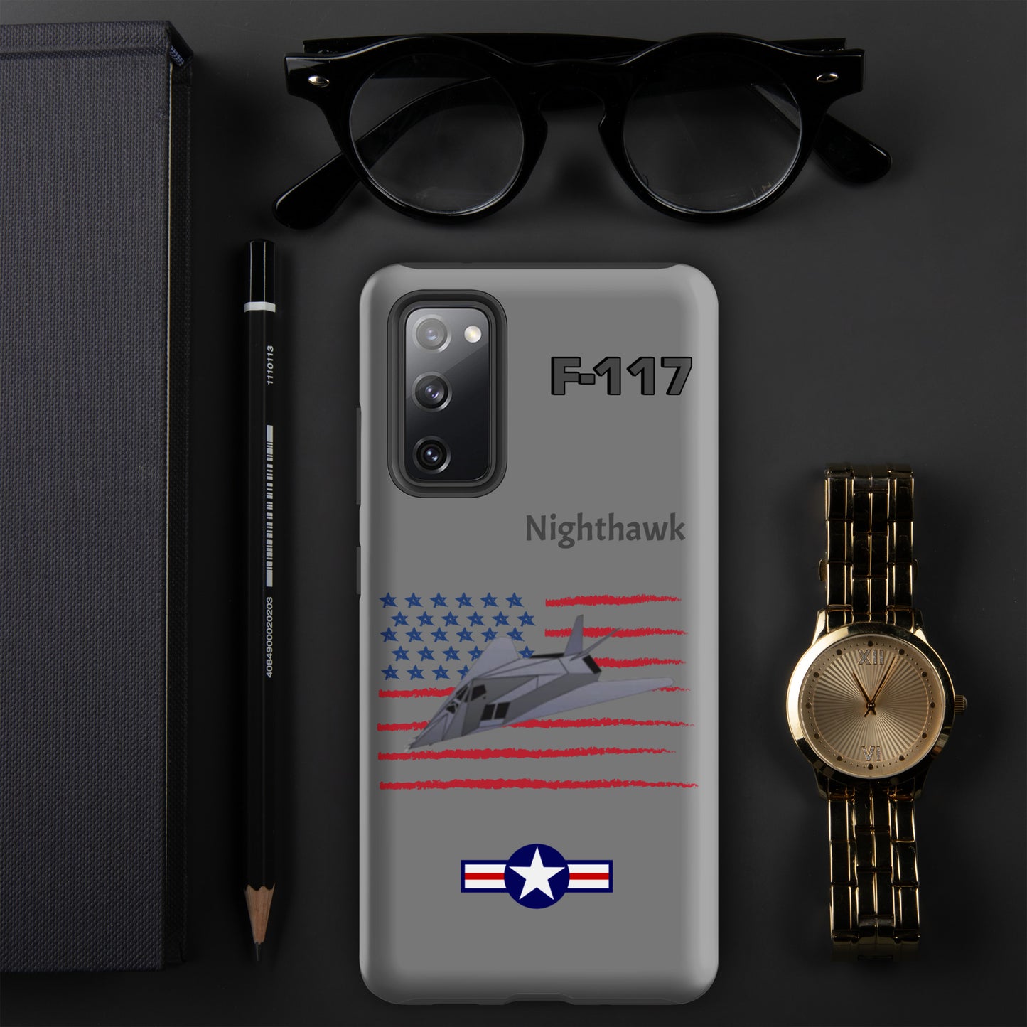 Nighthawk Patriot Samsung Case (Without Quotes)