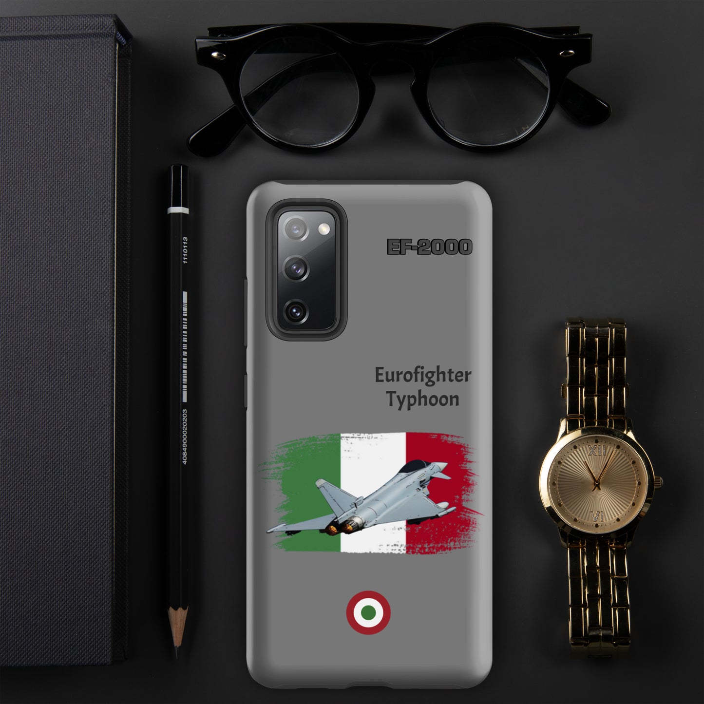Italian Typhoon Patriot Samsung Case (Without Quotes)
