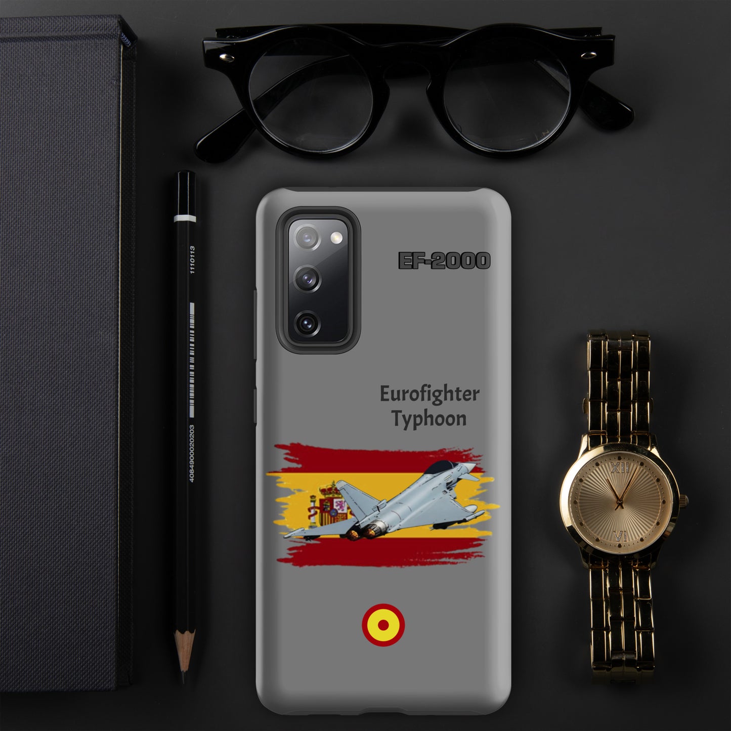 Spanish Typhoon Patriot Samsung Case (Without Quotes)
