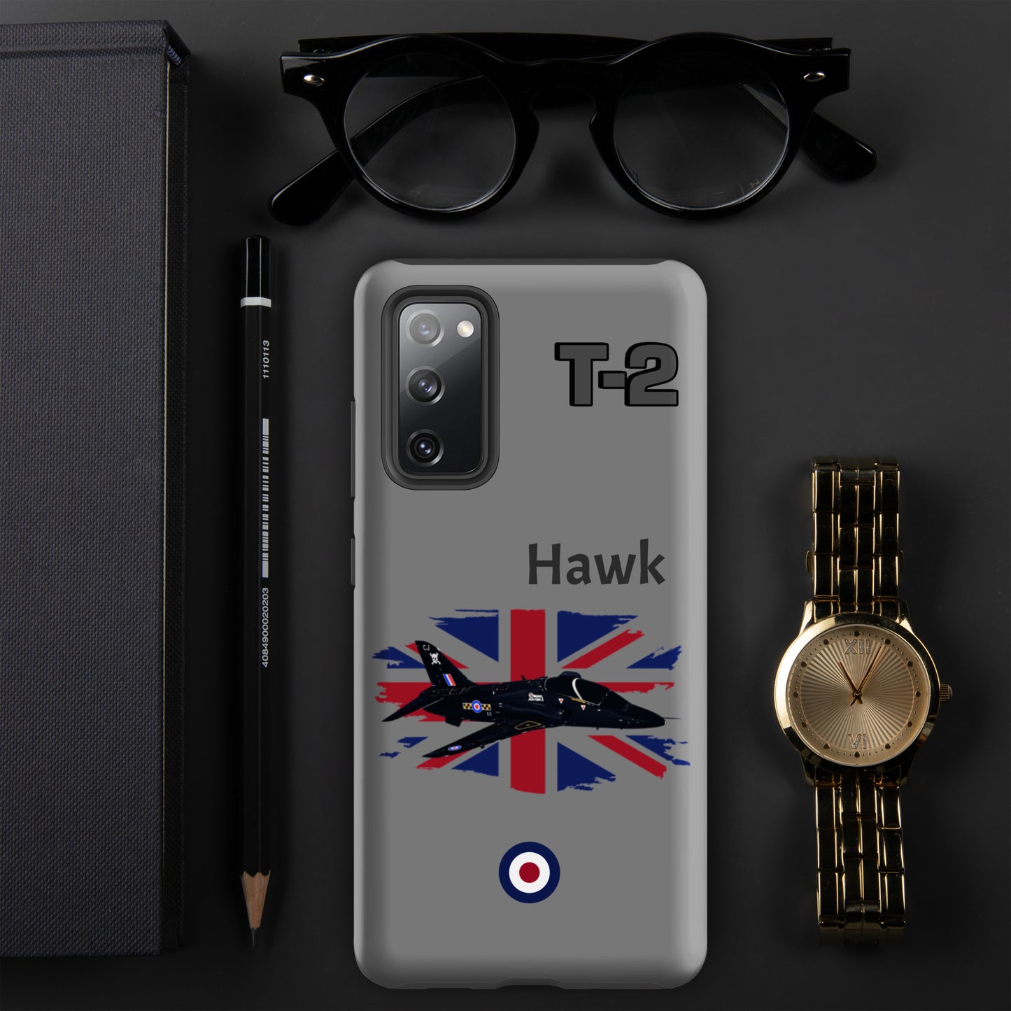 Hawk Patriot Samsung Case (Without Quotes)