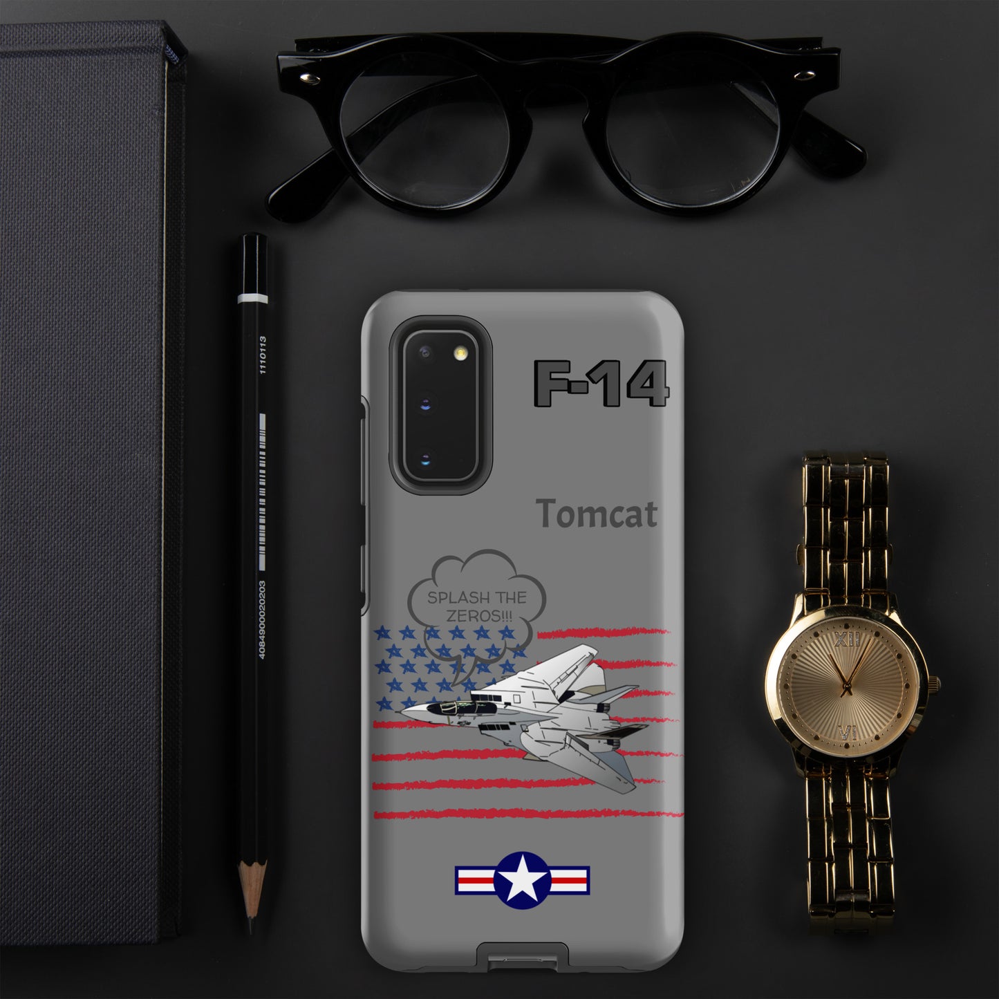 Patriot Tomcat Samsung Case (Without Quotes)