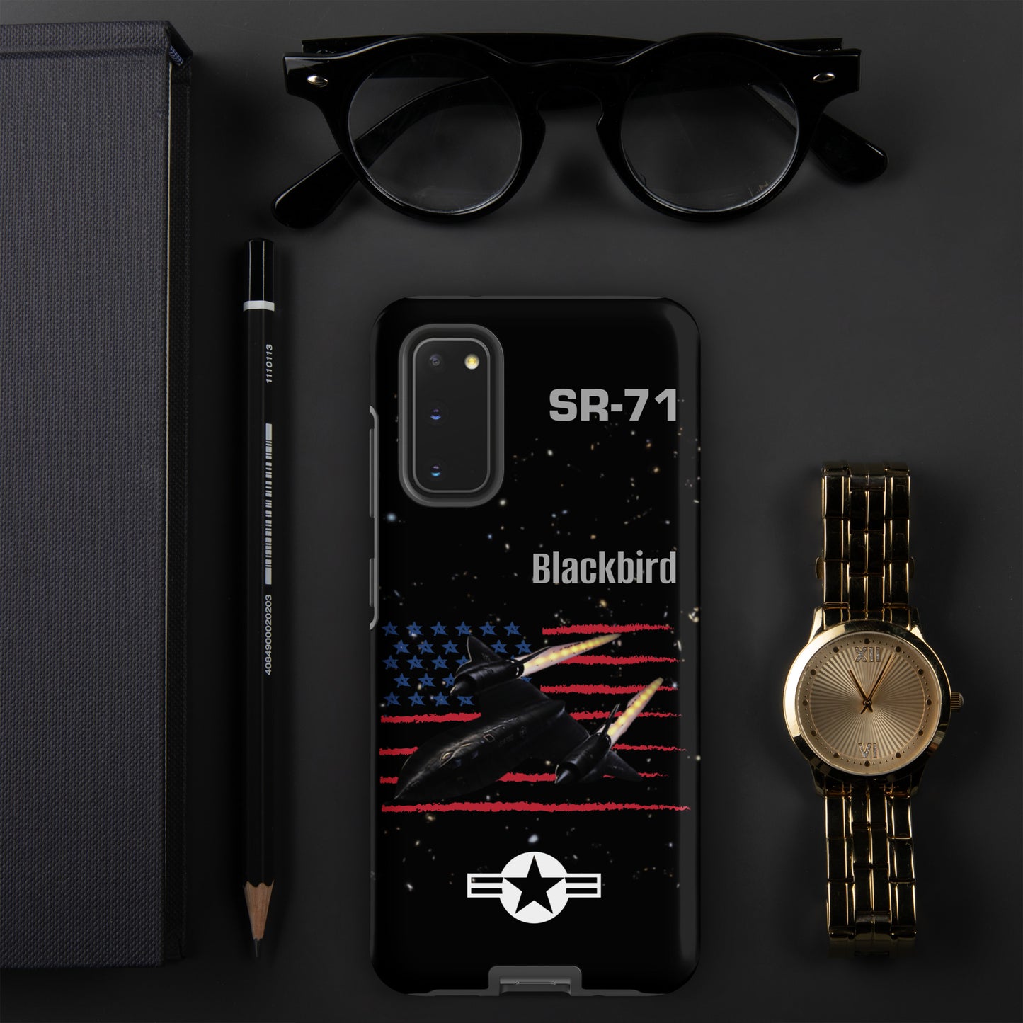 Blackbird Patriot Samsung Case (Without Quotes)