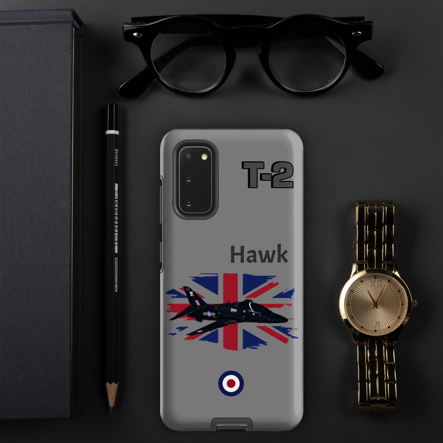 Hawk Patriot Samsung Case (Without Quotes)