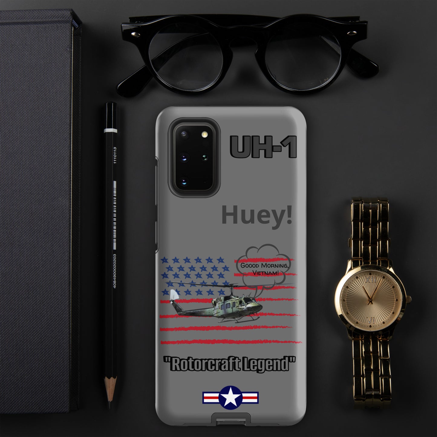 Huey Patriot Samsung Case