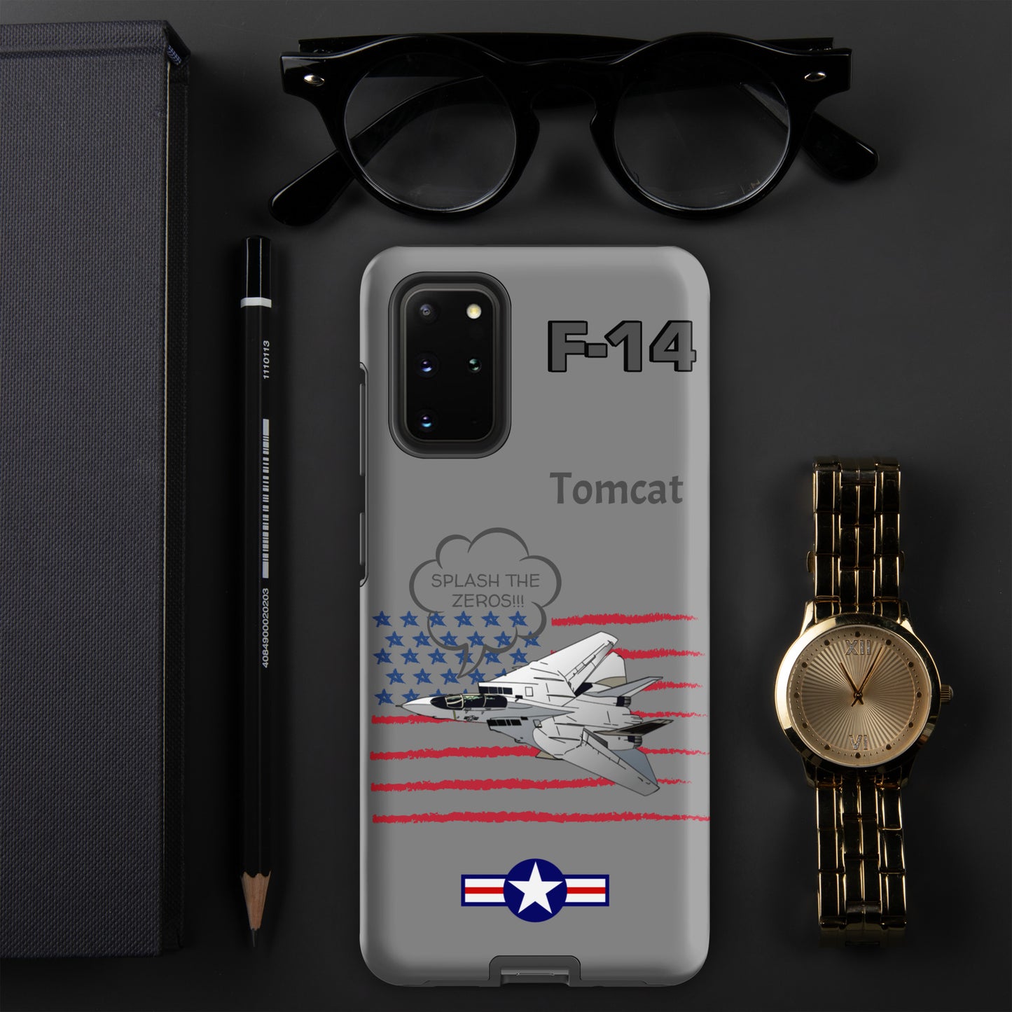 Patriot Tomcat Samsung Case (Without Quotes)