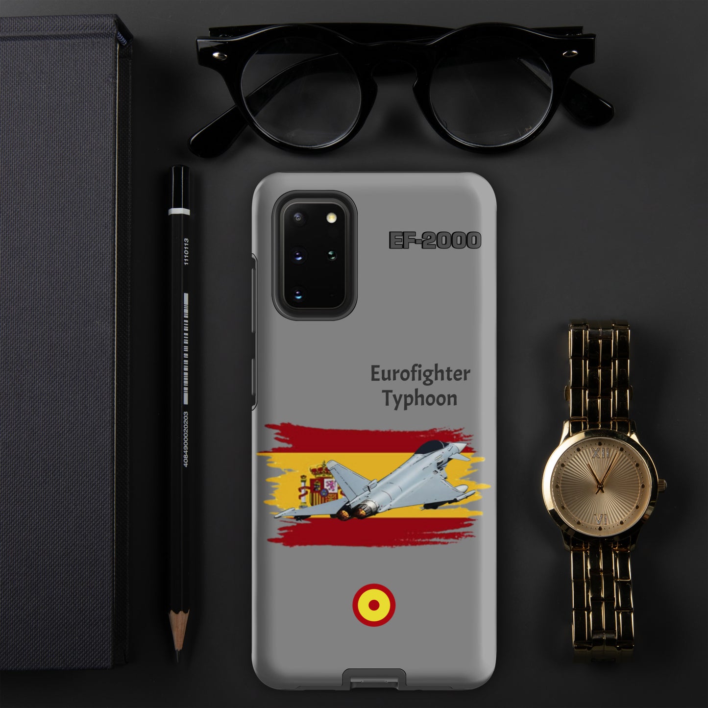 Spanish Typhoon Patriot Samsung Case (Without Quotes)