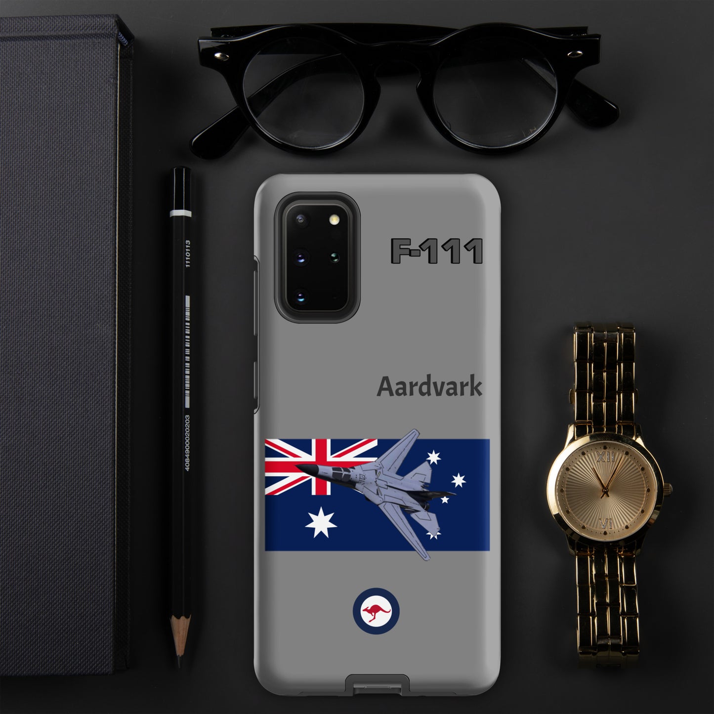 Australian Aardvark Patriot Samsung Case (Without Quotes)