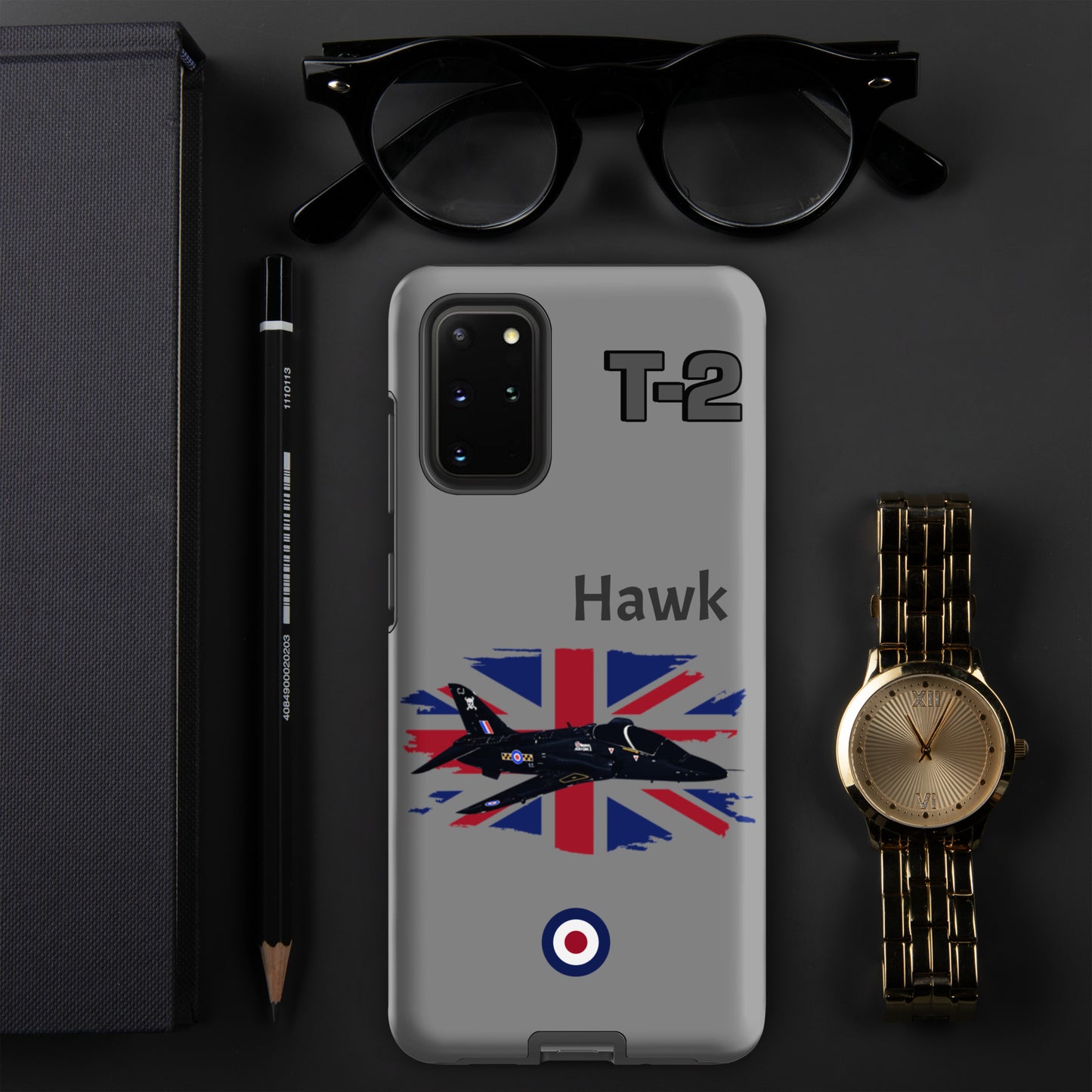 Hawk Patriot Samsung Case (Without Quotes)