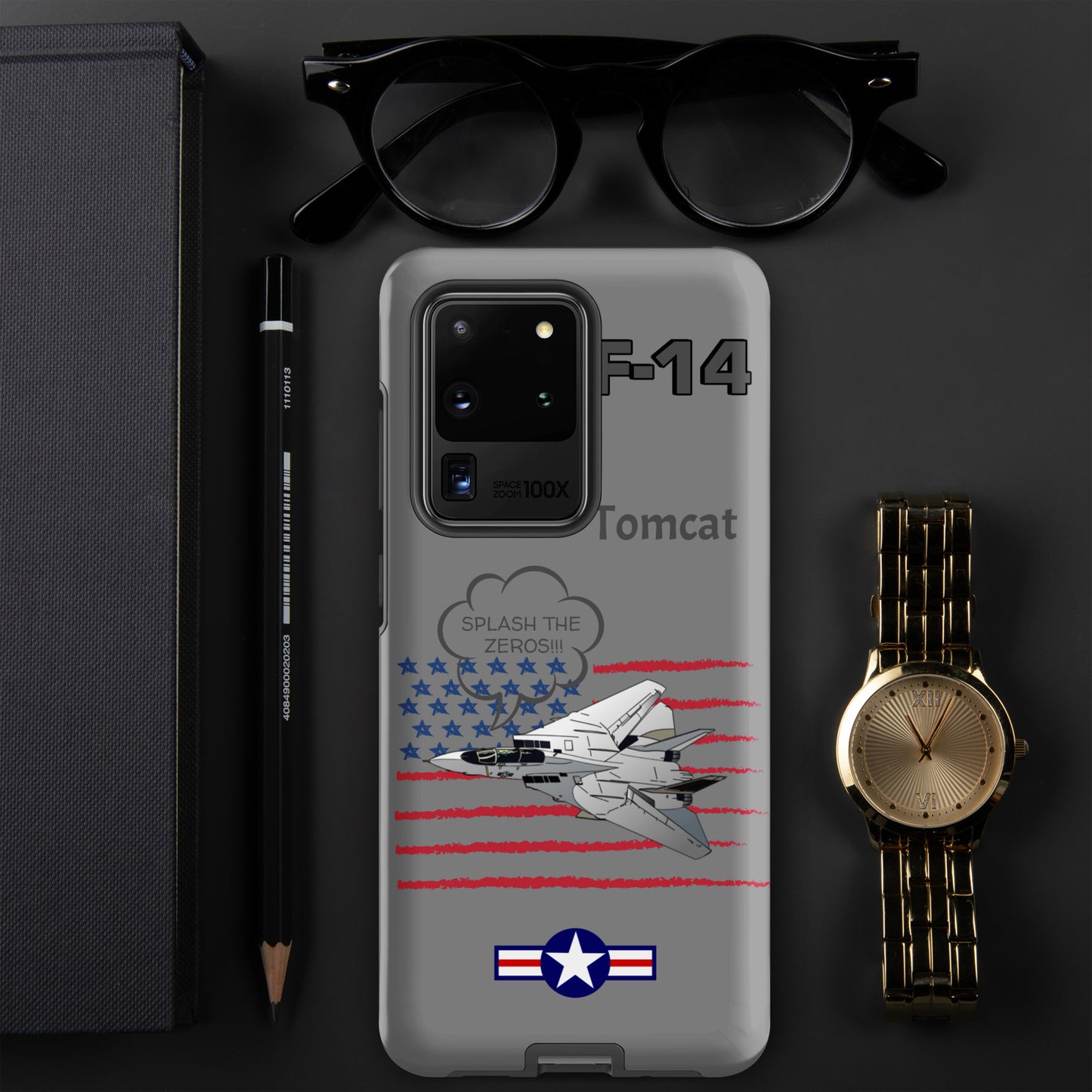 Patriot Tomcat Samsung Case (Without Quotes)