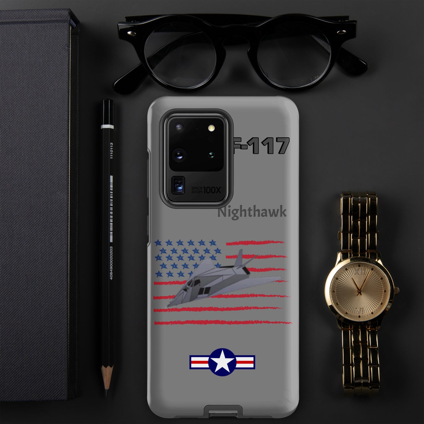 Nighthawk Patriot Samsung Case (Without Quotes)