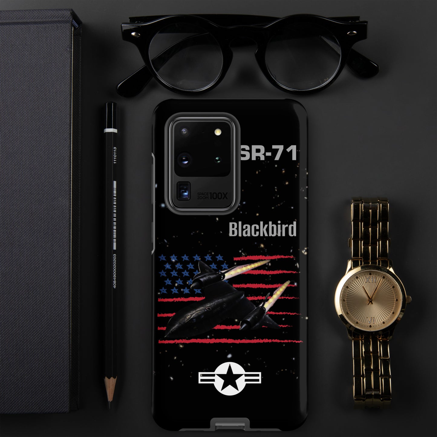 Blackbird Patriot Samsung Case (Without Quotes)