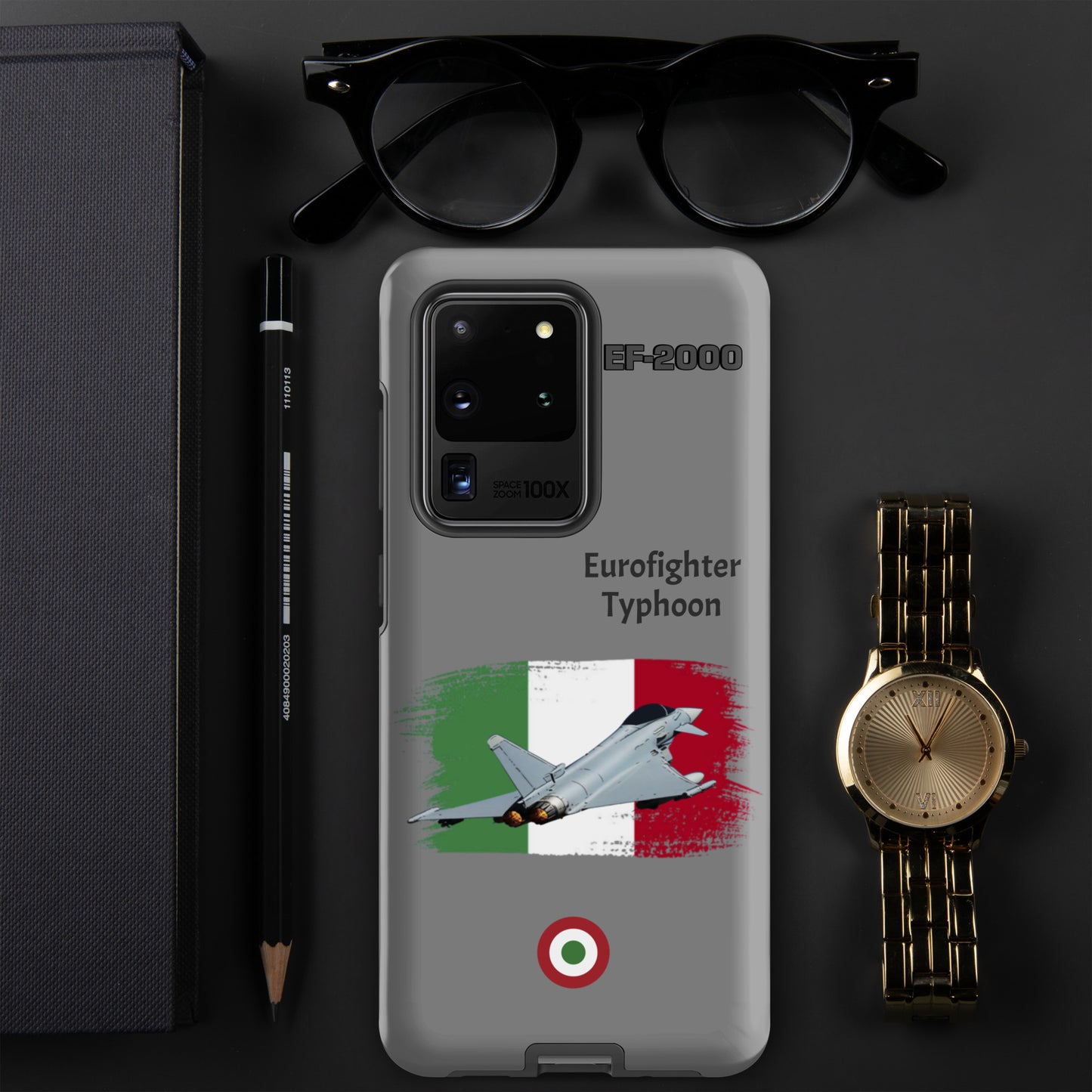 Italian Typhoon Patriot Samsung Case (Without Quotes)