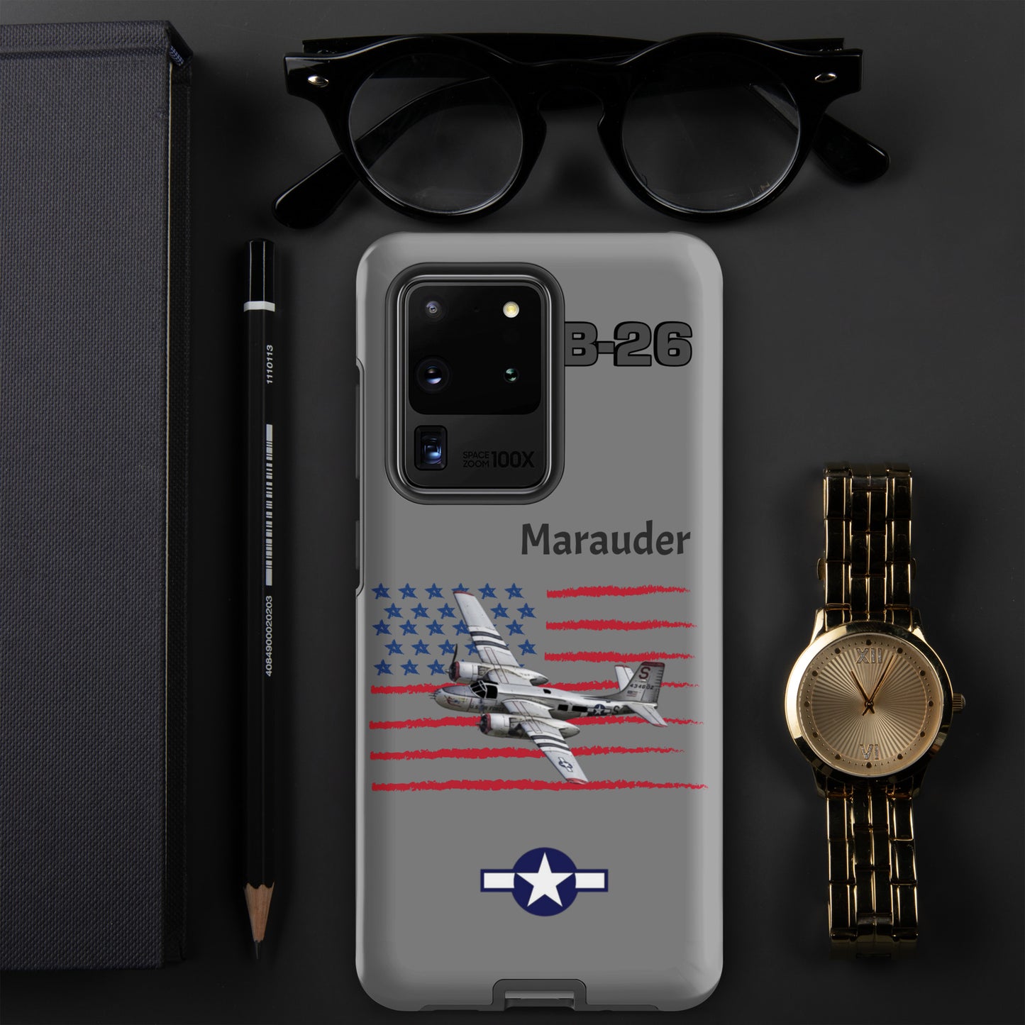 WWII Marauder Patriot Samsung Case