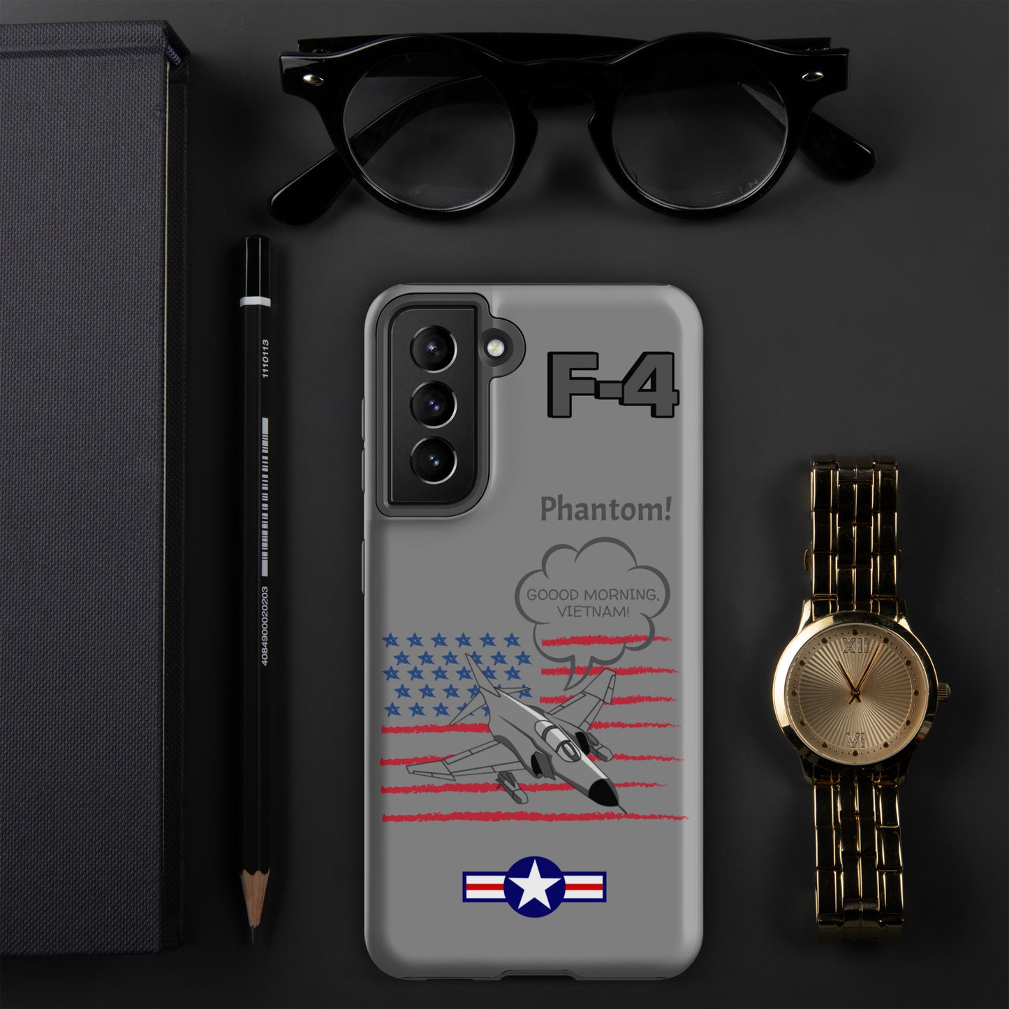 Patriot Phantom Samsung Case (Without Quotes)
