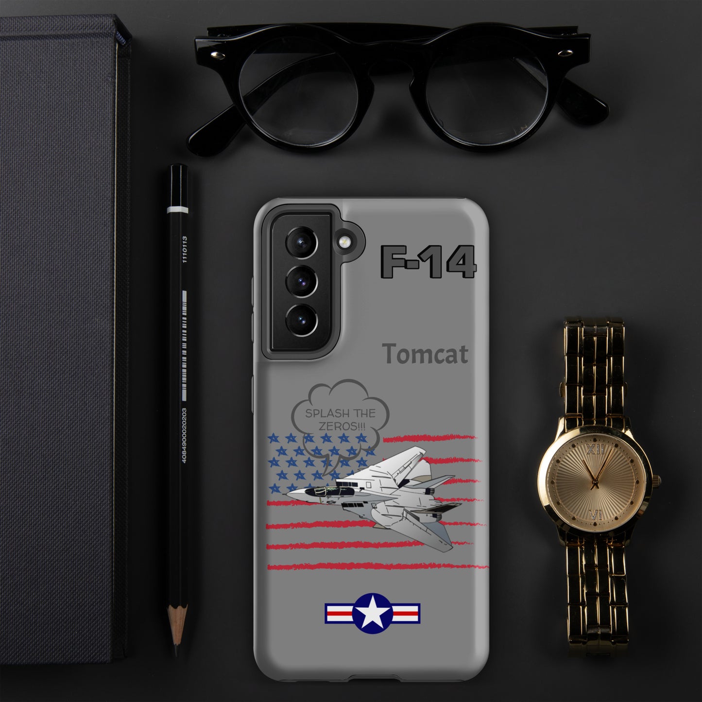 Patriot Tomcat Samsung Case (Without Quotes)
