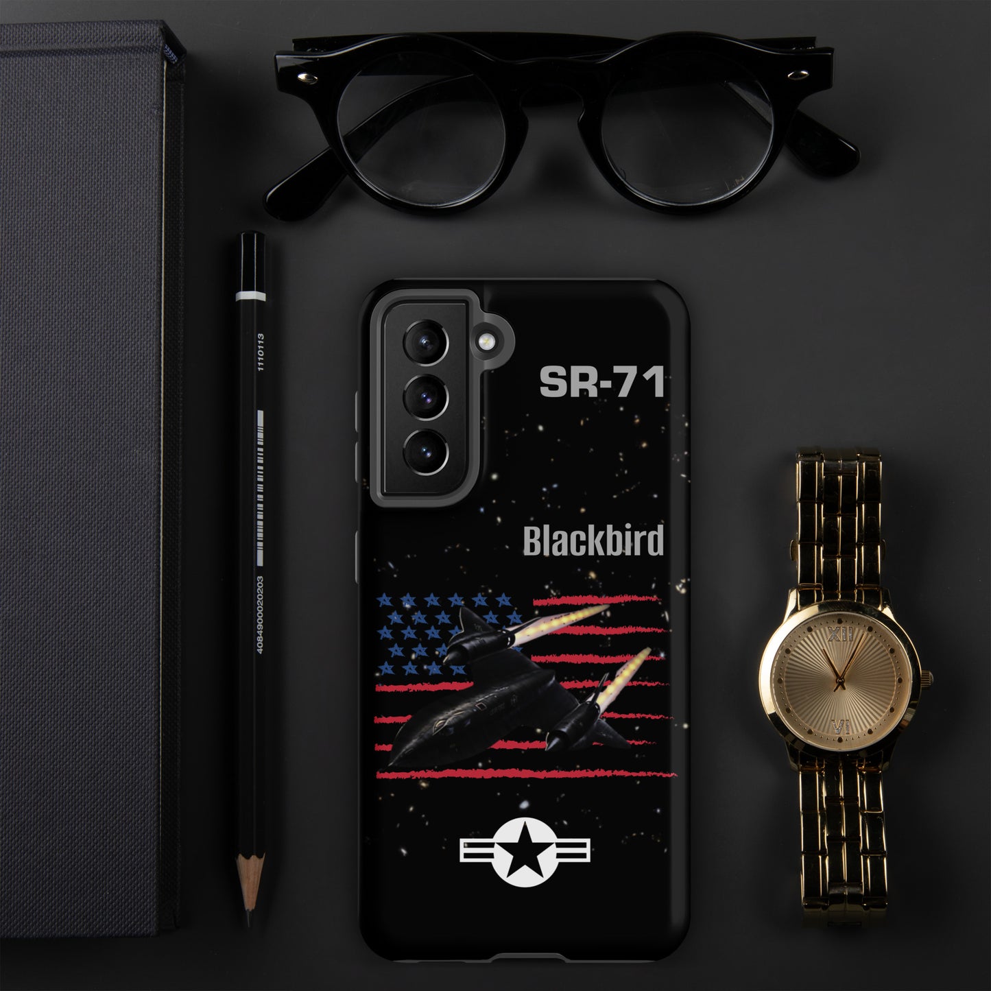 Blackbird Patriot Samsung Case (Without Quotes)