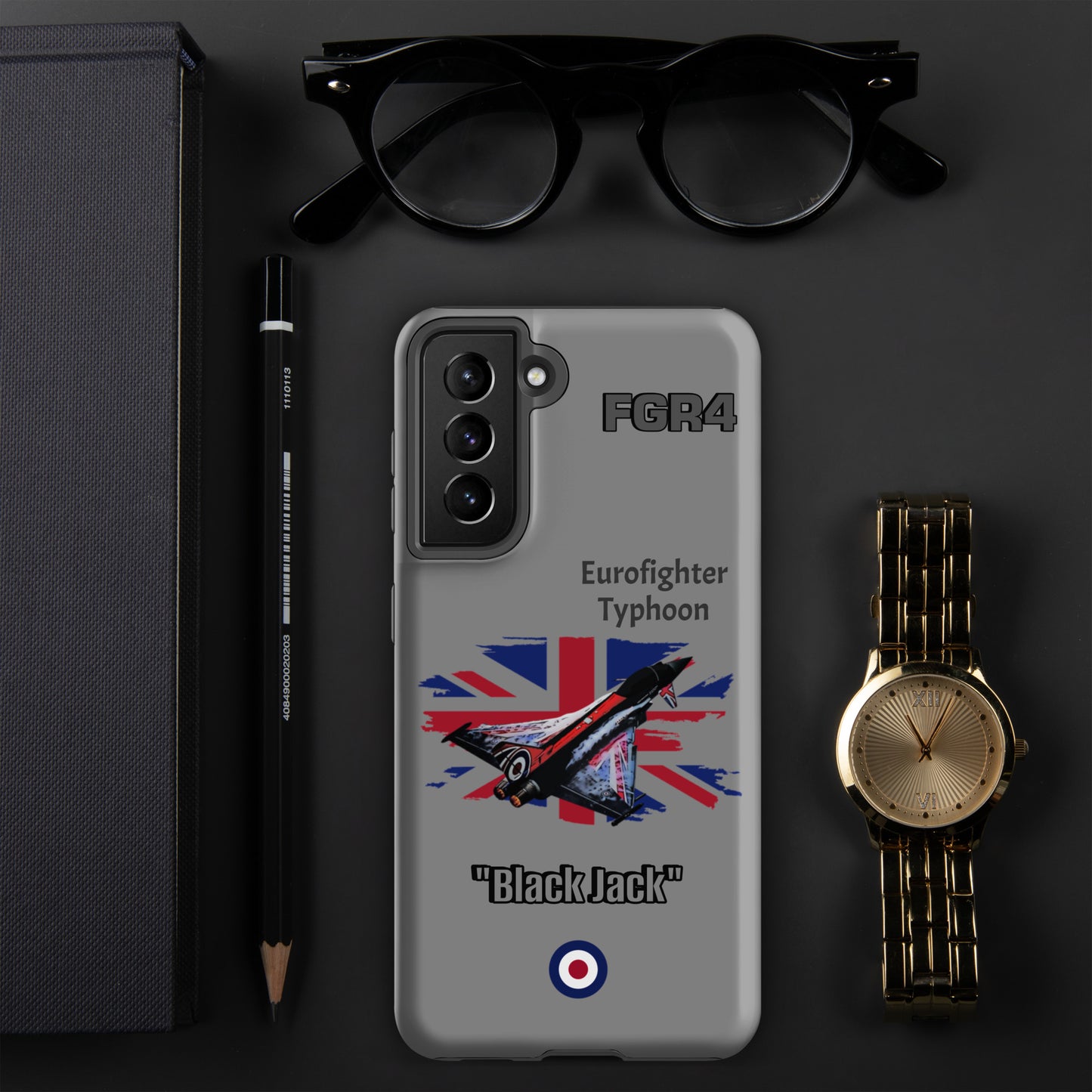 Black Jack Typhoon Patriot Samsung Case