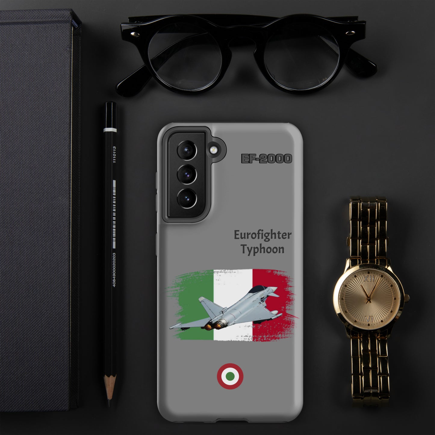 Italian Typhoon Patriot Samsung Case (Without Quotes)