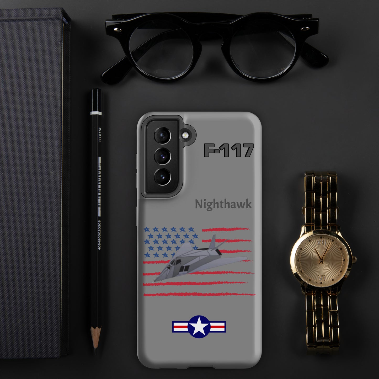 Nighthawk Patriot Samsung Case (Without Quotes)