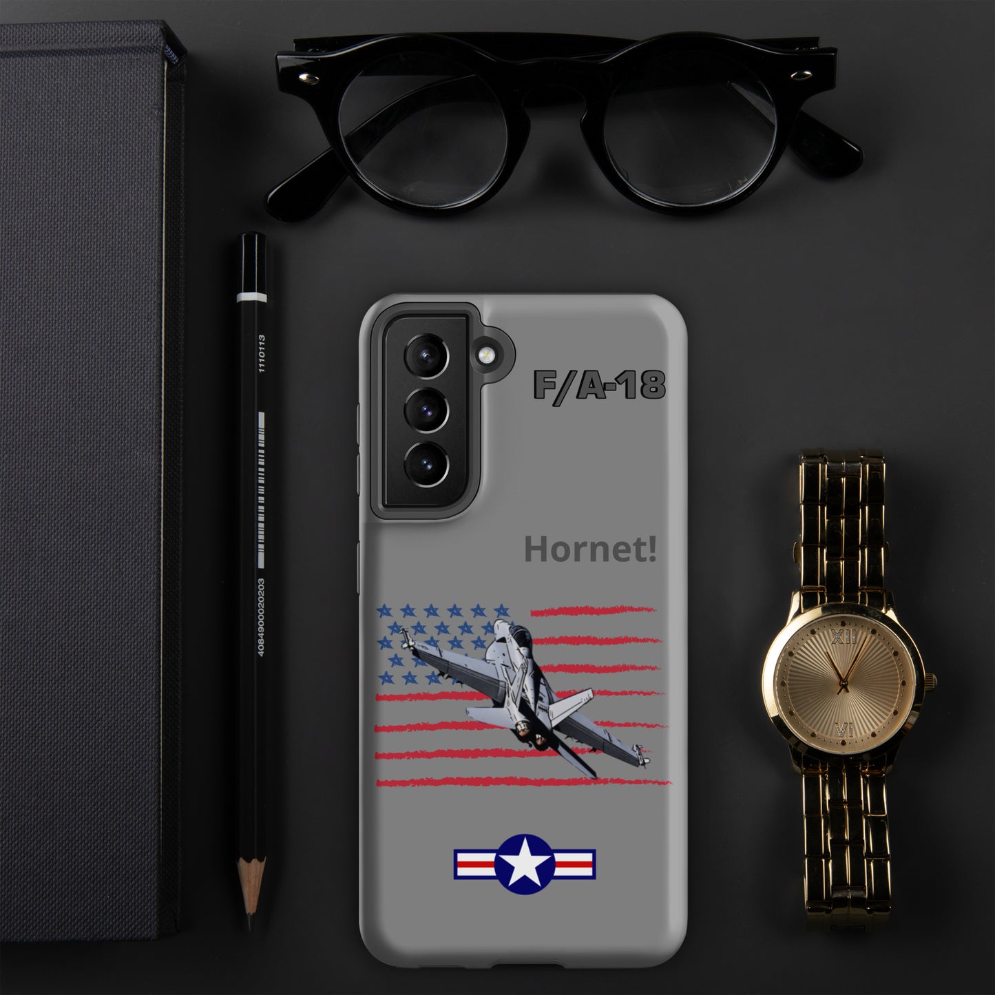 Hornet Patriot Samsung Case (Without Quotes)