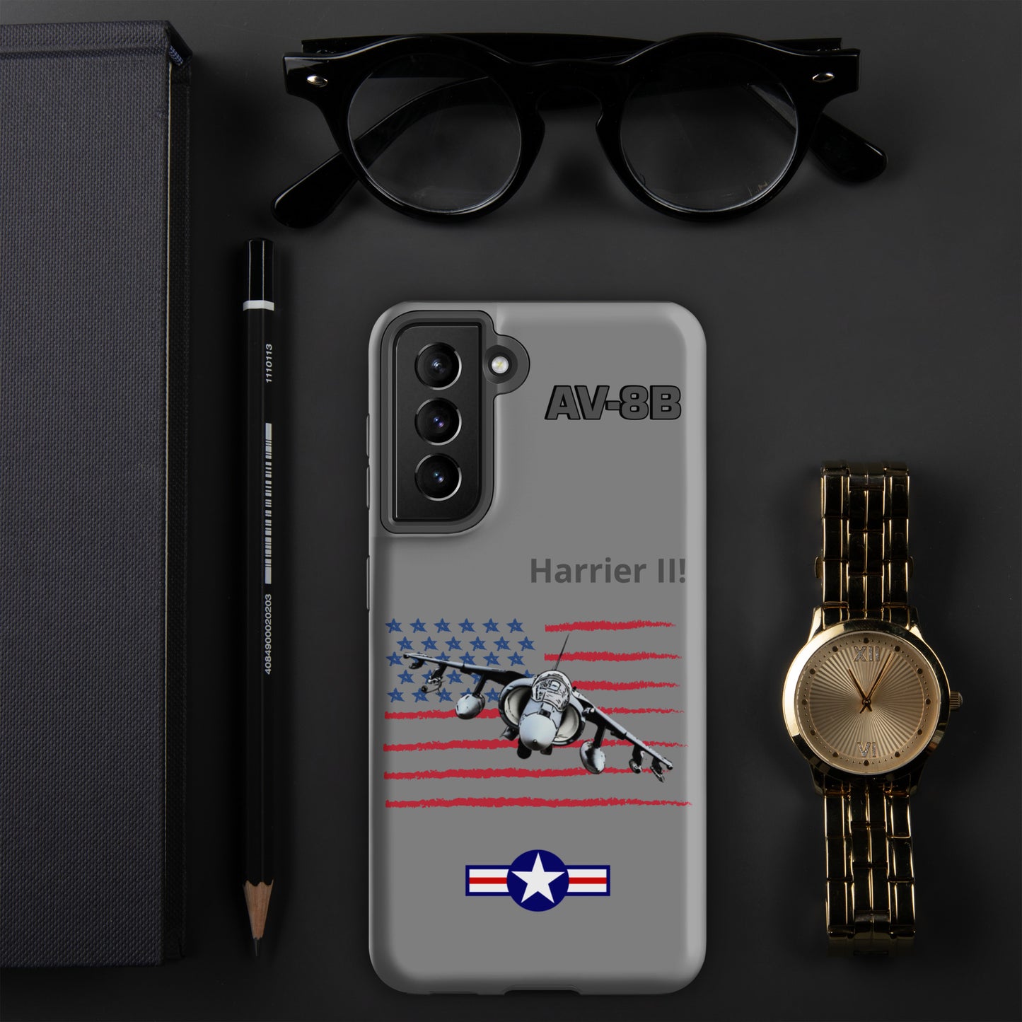 Harrier Patriot Samsung Case (Without Quotes)