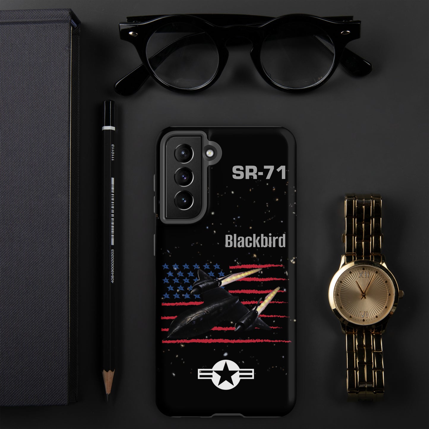 Blackbird Patriot Samsung Case (Without Quotes)
