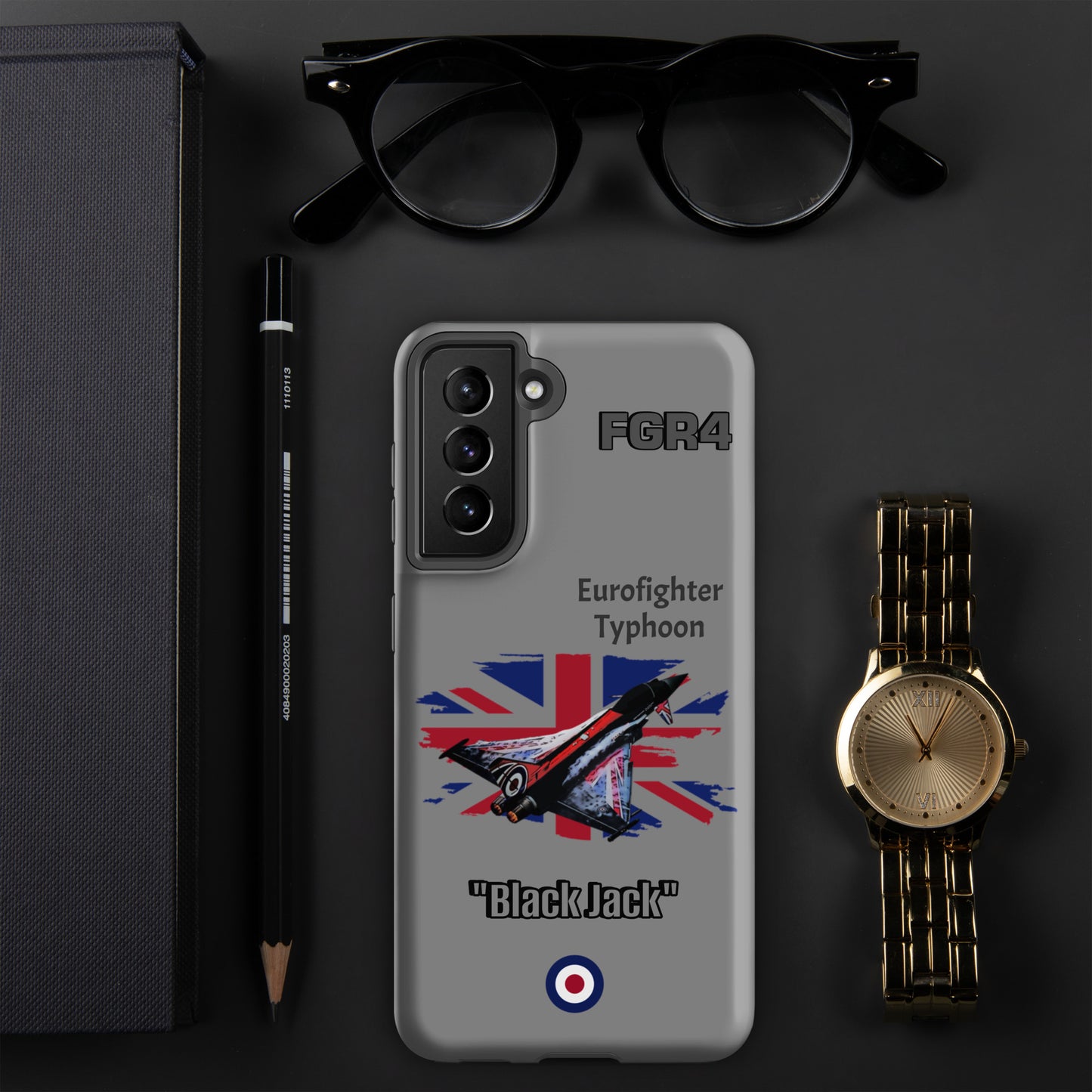 Black Jack Typhoon Patriot Samsung Case