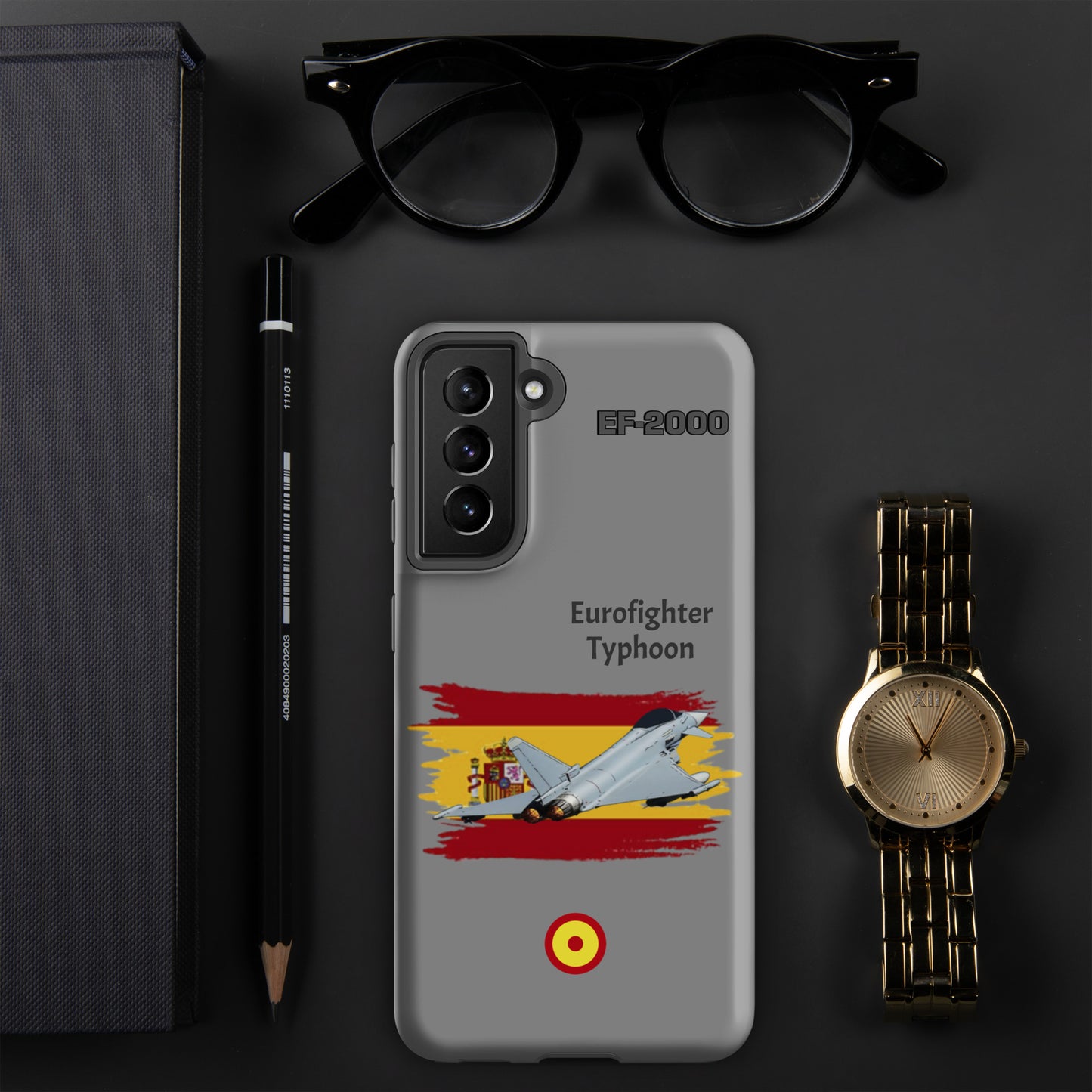 Spanish Typhoon Patriot Samsung Case (Without Quotes)