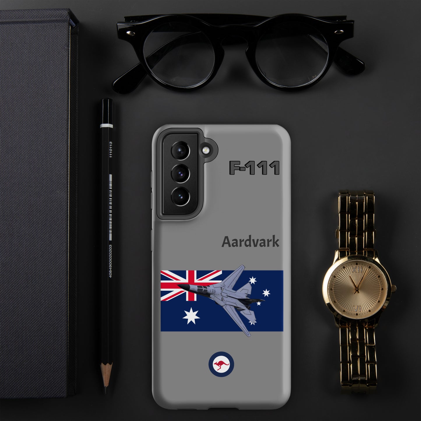 Australian Aardvark Patriot Samsung Case (Without Quotes)