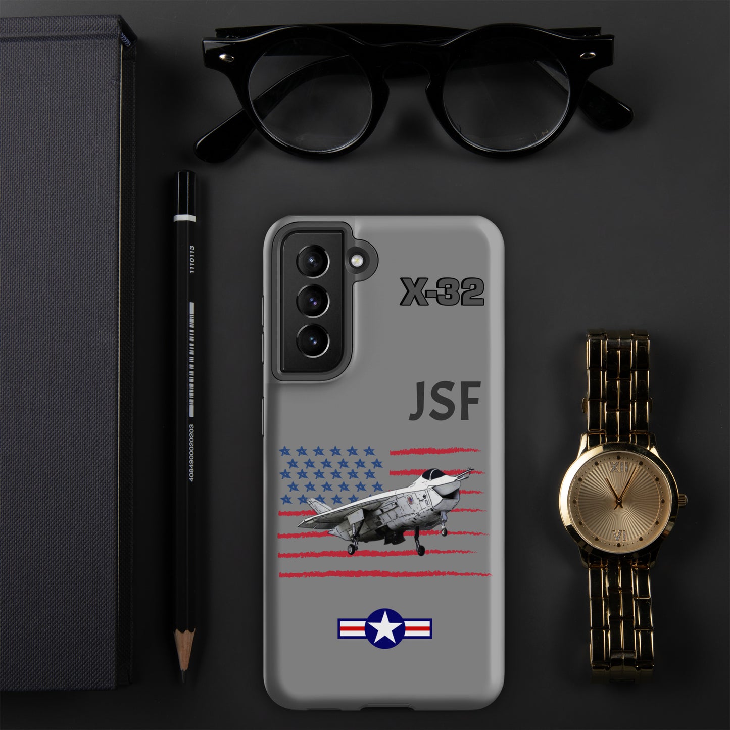 JSF Patriot Samsung Case (Without Quotes)