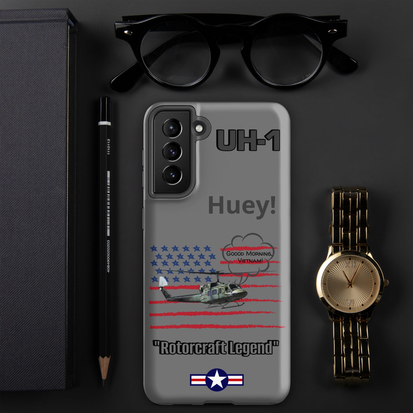Huey Patriot Samsung Case