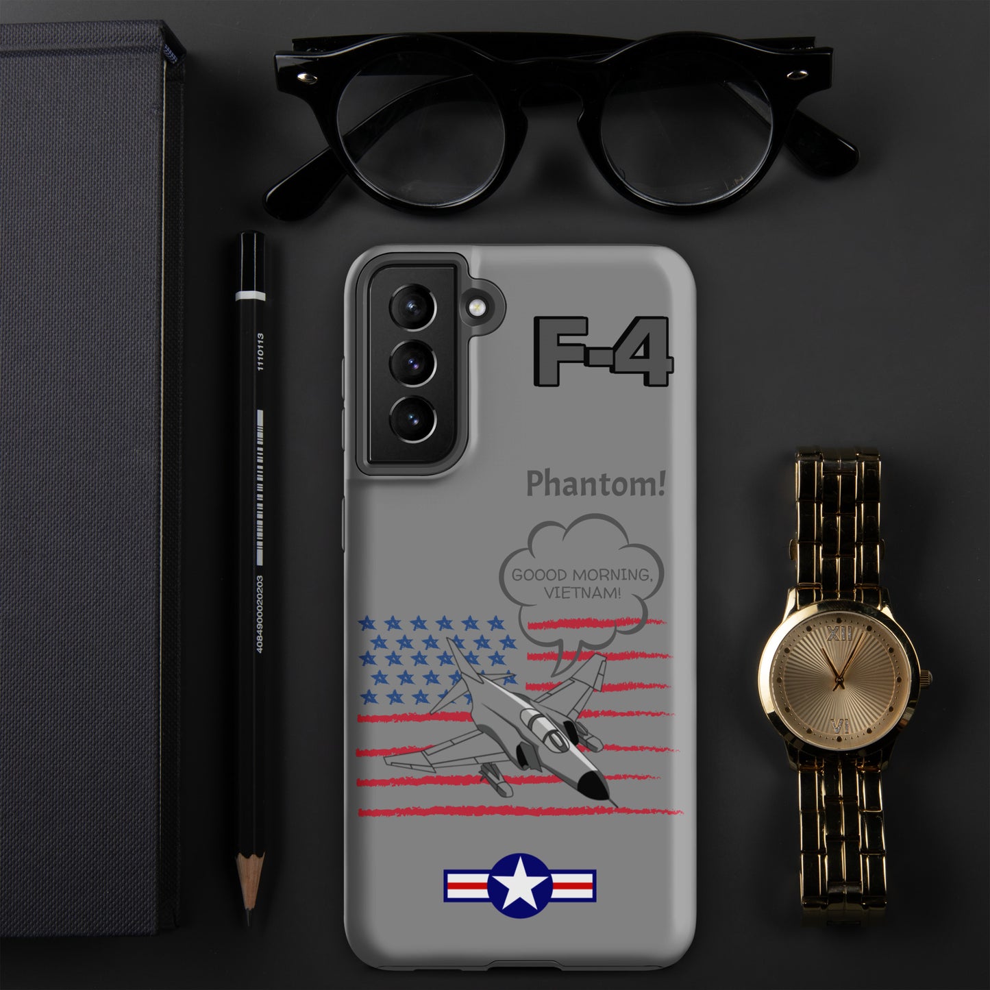 Patriot Phantom Samsung Case (Without Quotes)