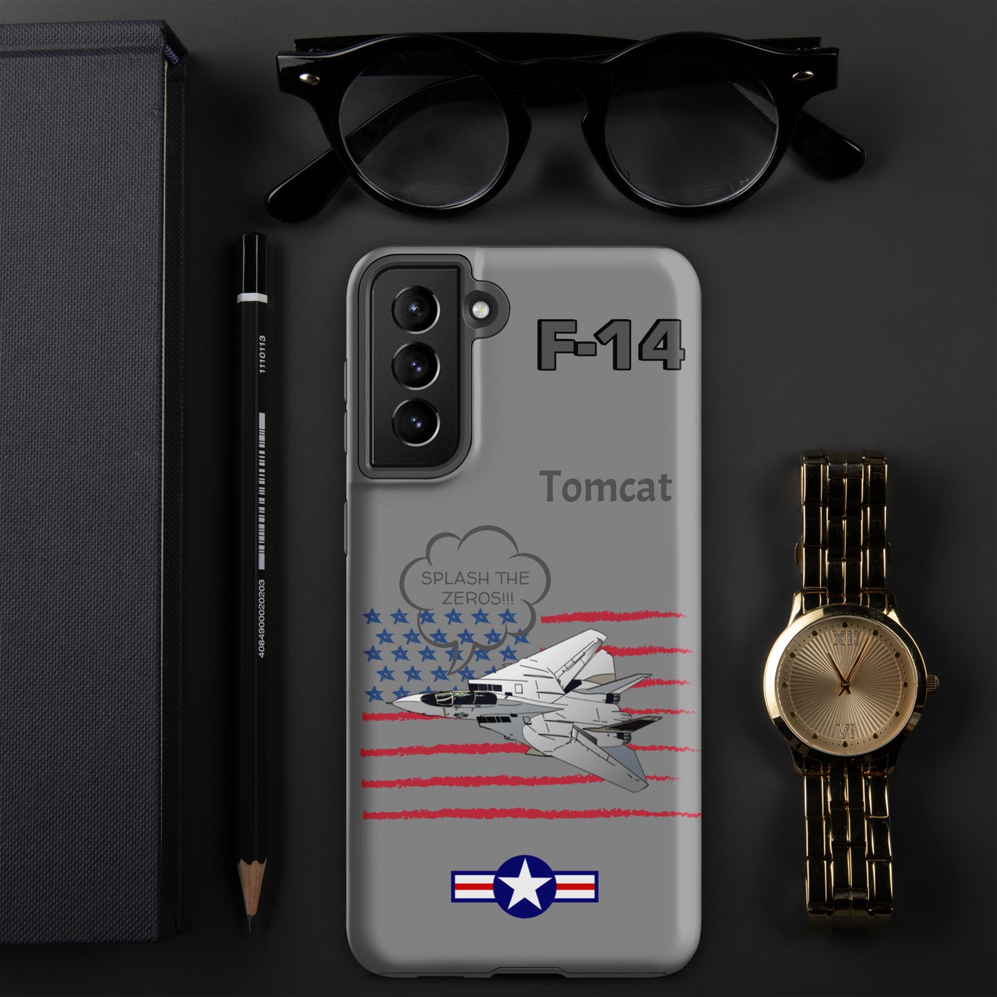 Patriot Tomcat Samsung Case (Without Quotes)