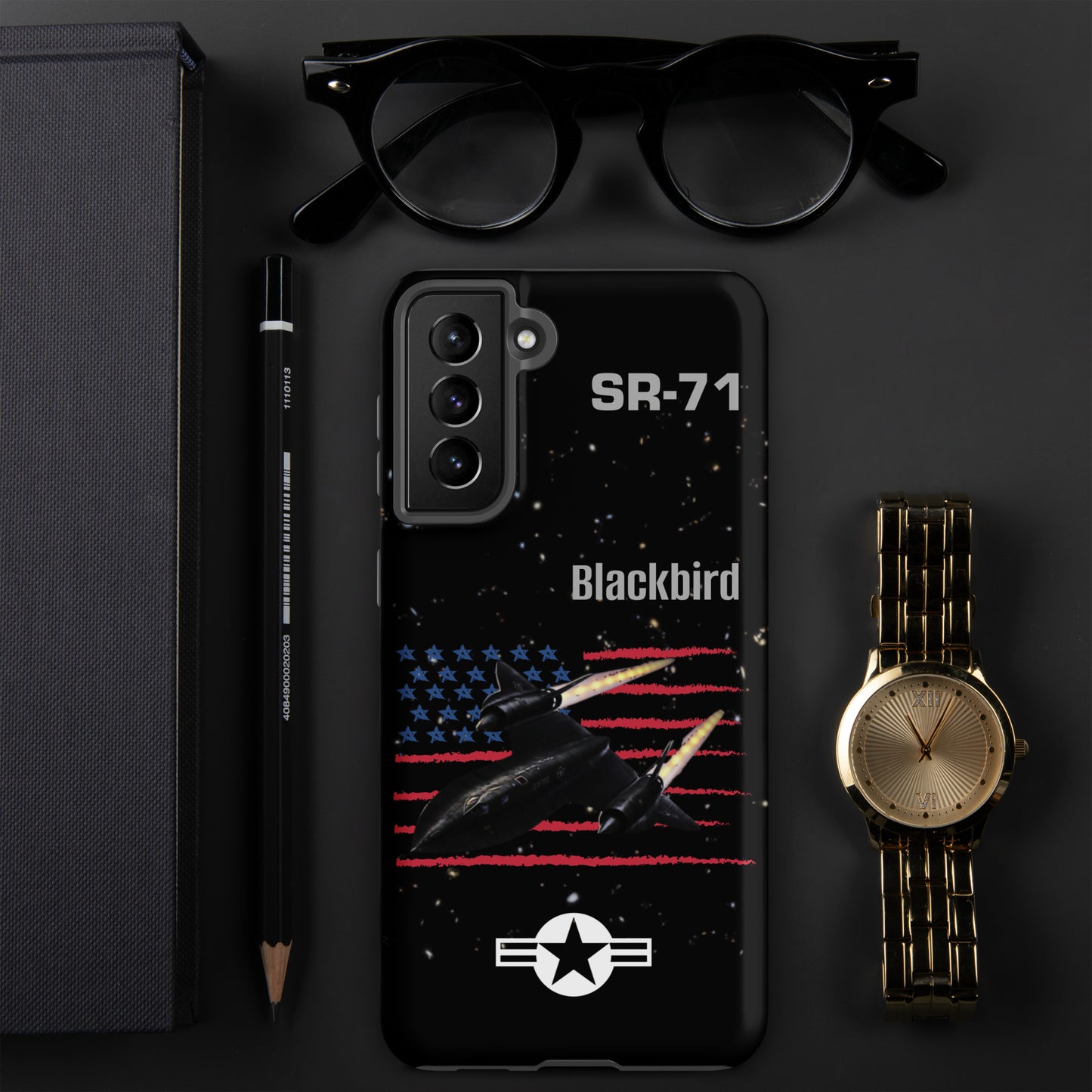 Blackbird Patriot Samsung Case (Without Quotes)