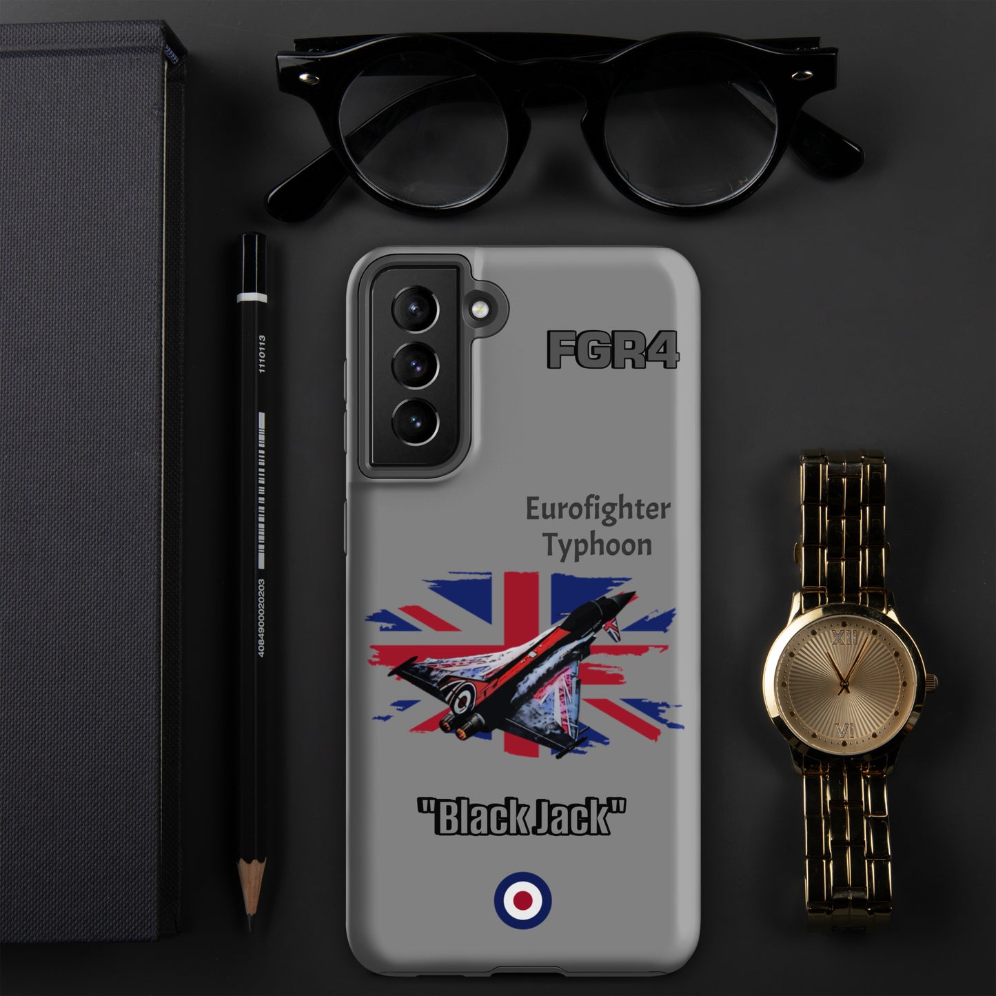 Black Jack Typhoon Patriot Samsung Case