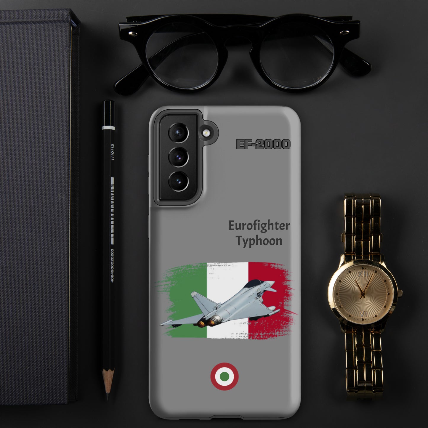 Italian Typhoon Patriot Samsung Case (Without Quotes)