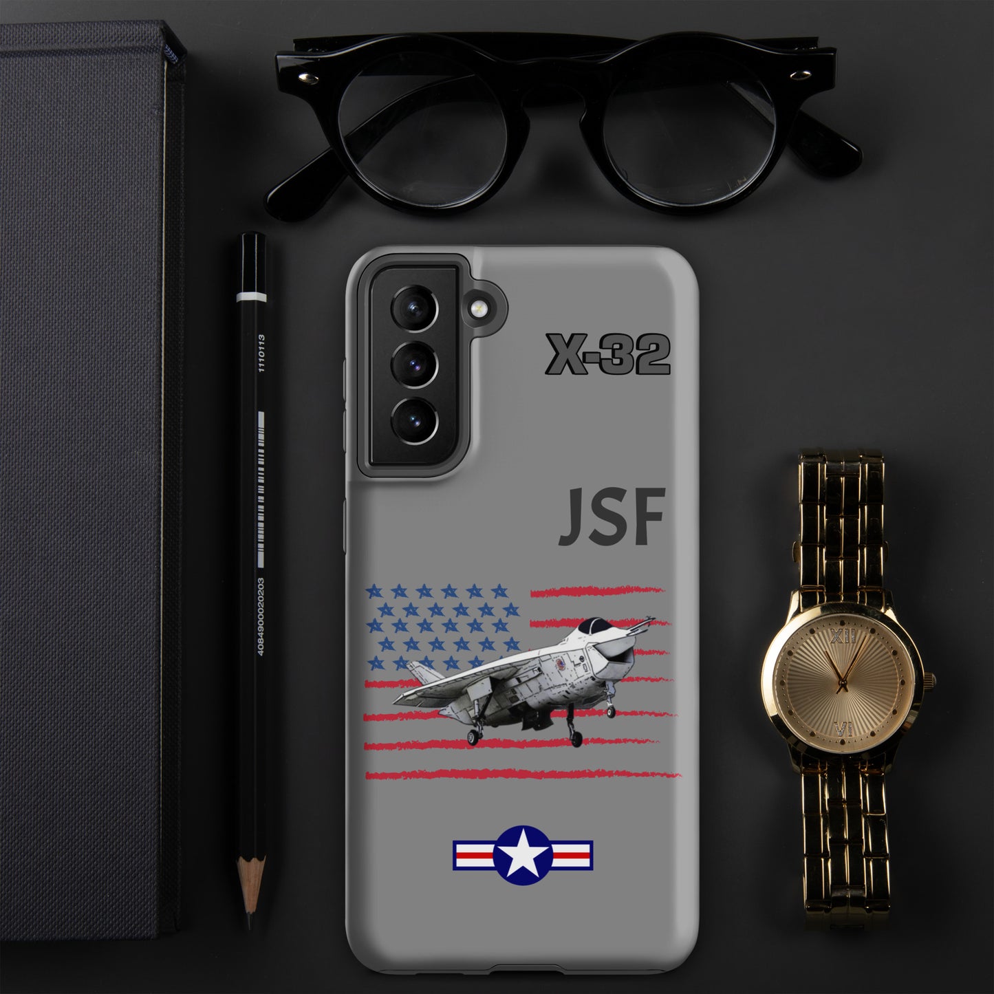 JSF Patriot Samsung Case (Without Quotes)