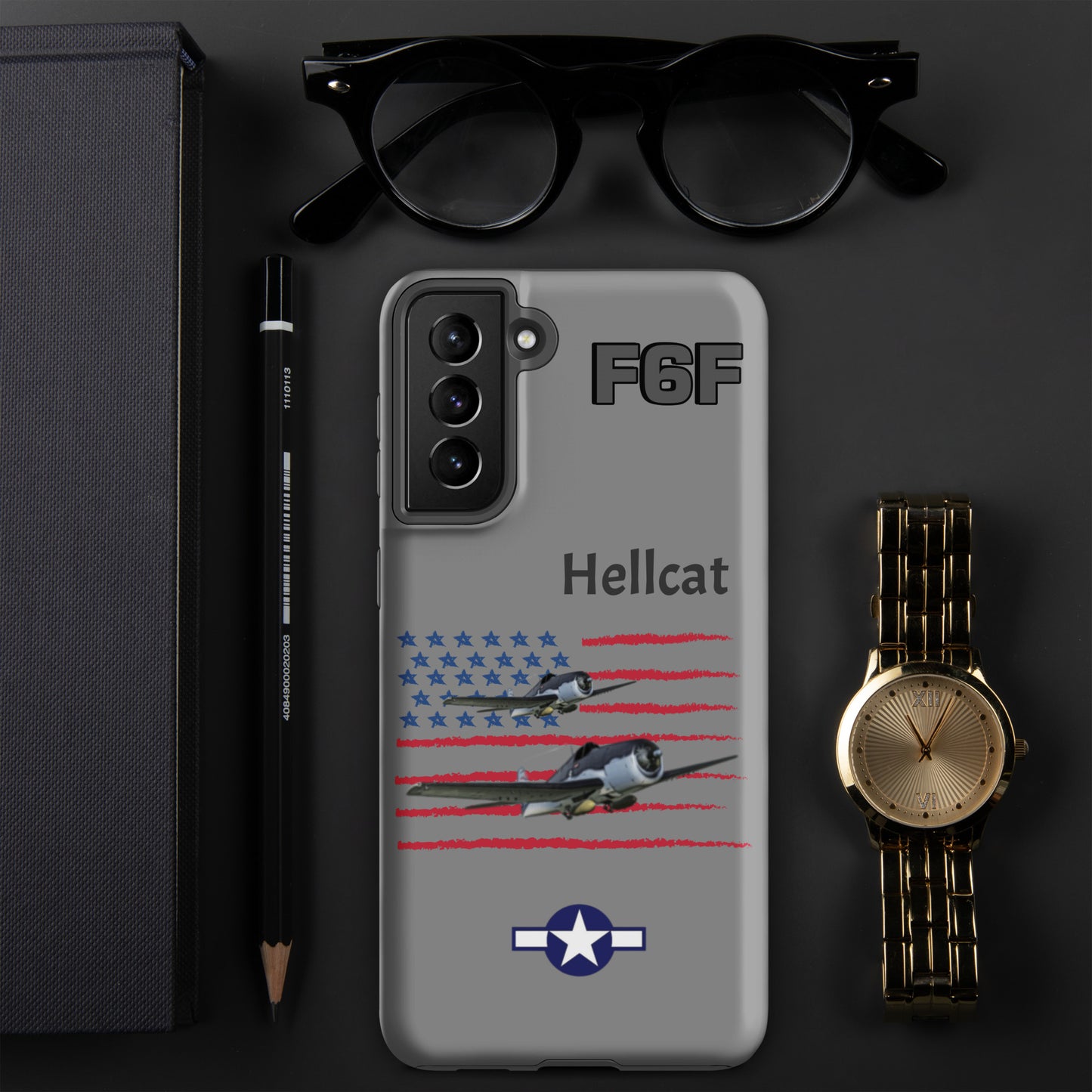 WWII Hellcat Patriot Samsung Case