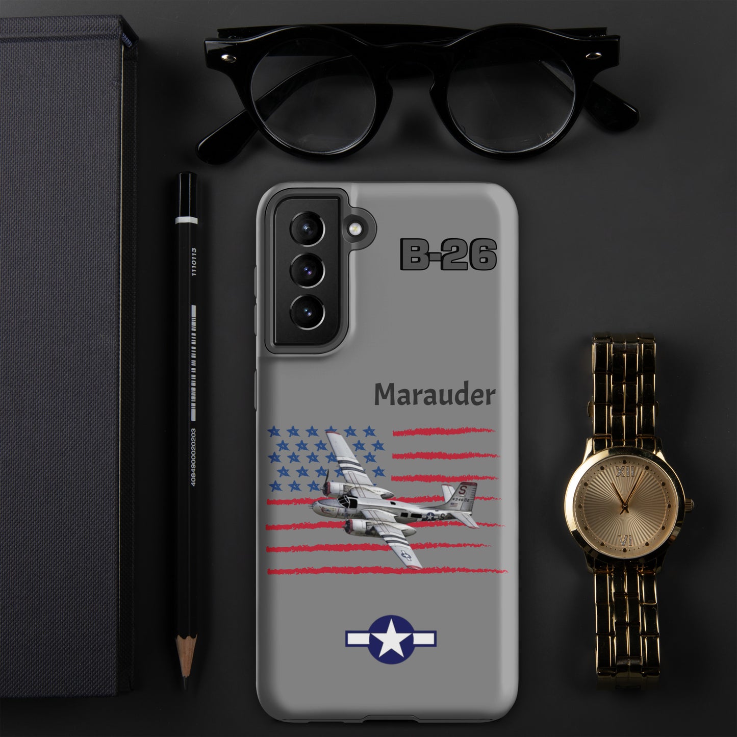 WWII Marauder Patriot Samsung Case
