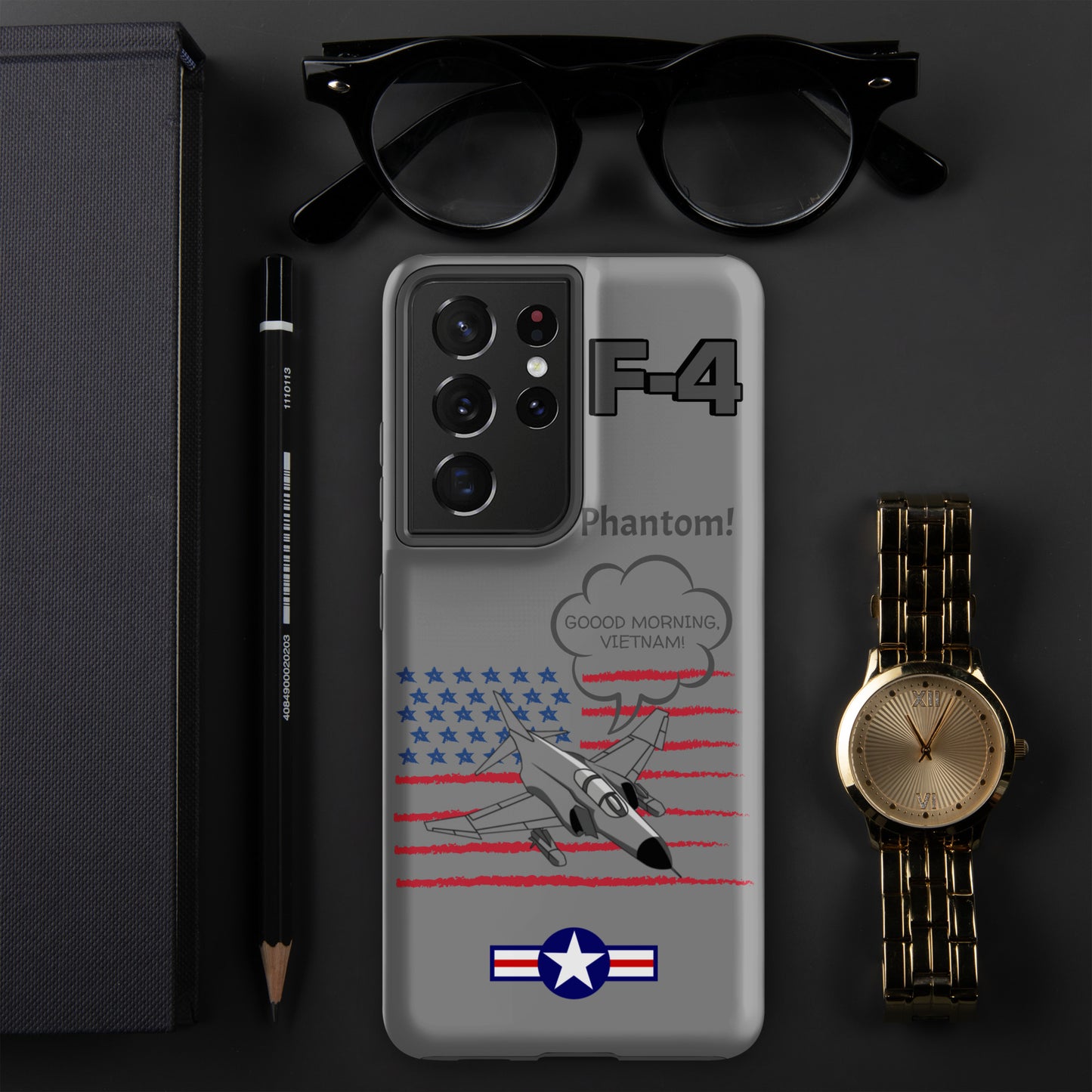 Patriot Phantom Samsung Case (Without Quotes)