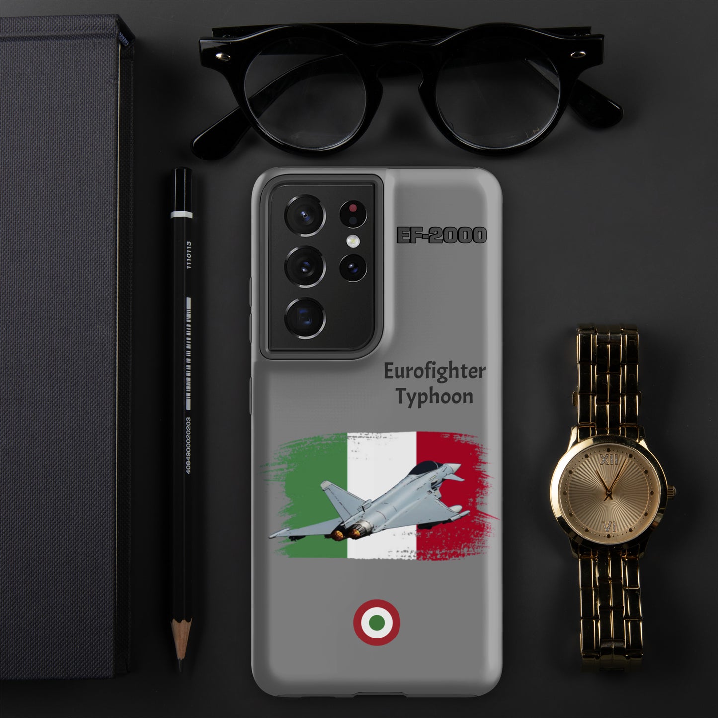 Italian Typhoon Patriot Samsung Case (Without Quotes)
