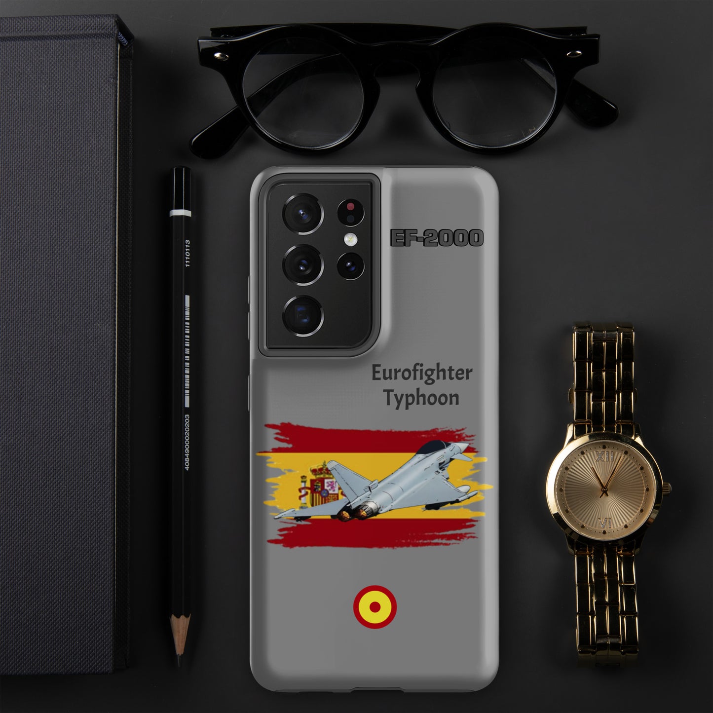 Spanish Typhoon Patriot Samsung Case (Without Quotes)